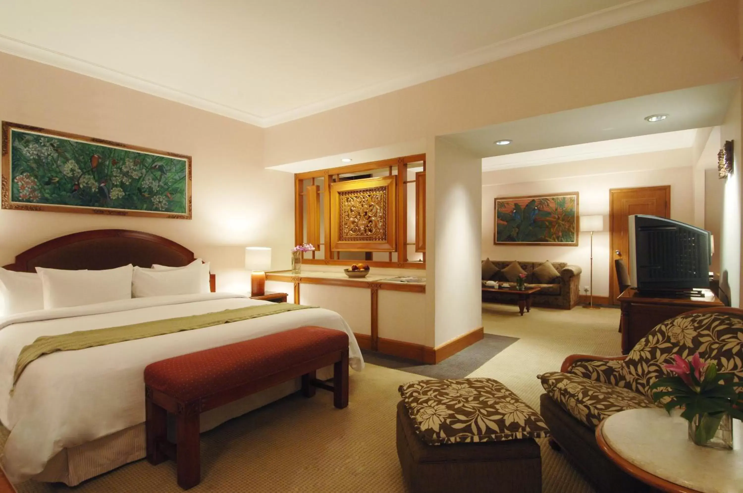 Bed in The Sultan Hotel & Residence Jakarta