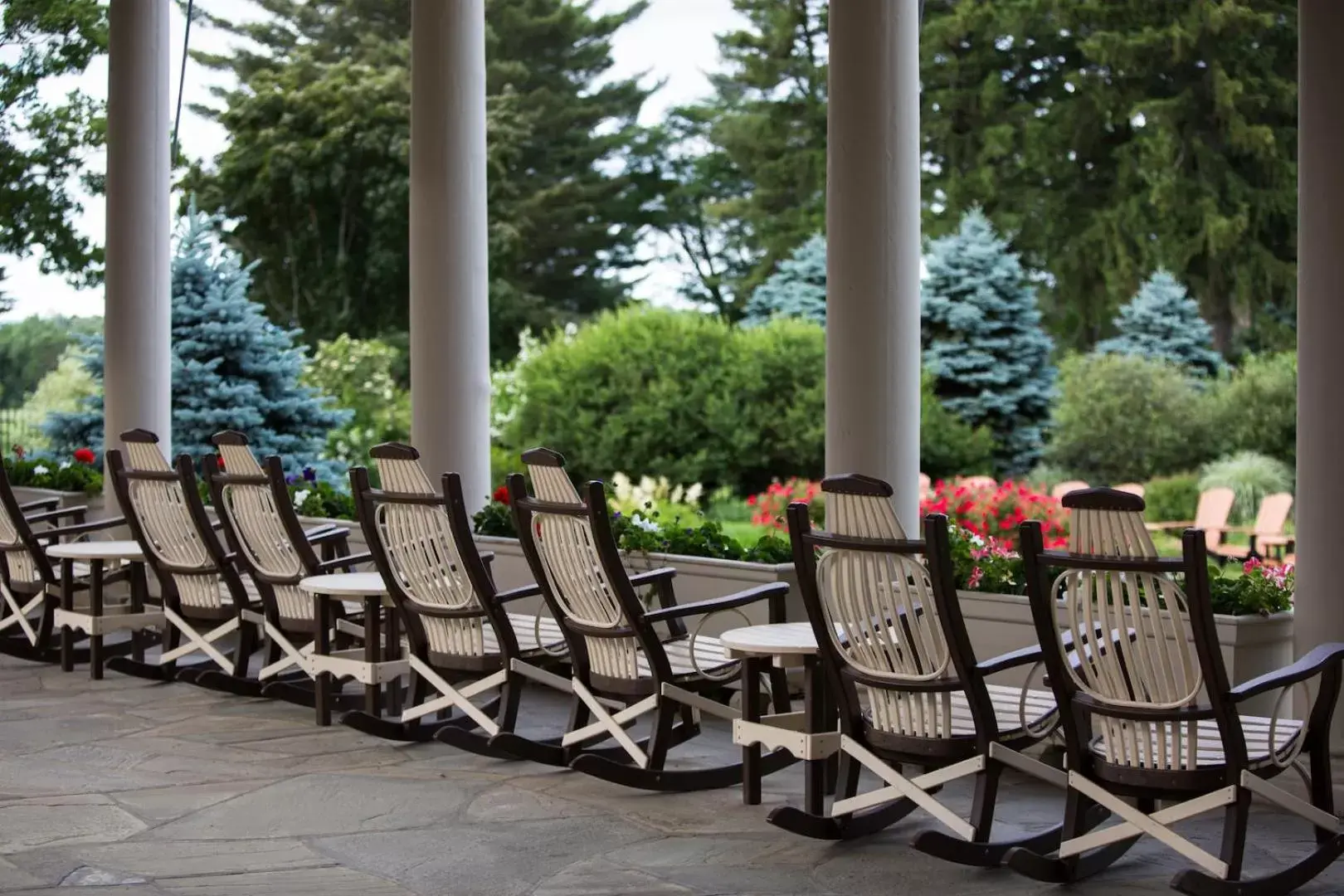 Patio in Skytop Lodge