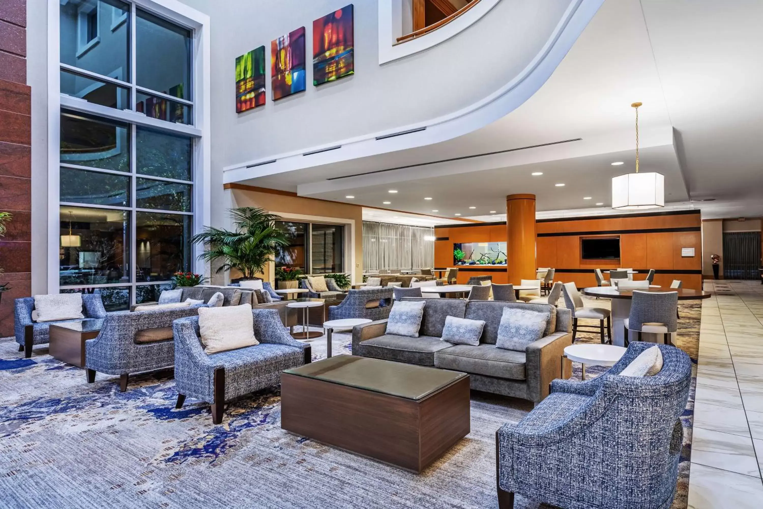 Lobby or reception in Embassy Suites by Hilton Houston-Energy Corridor