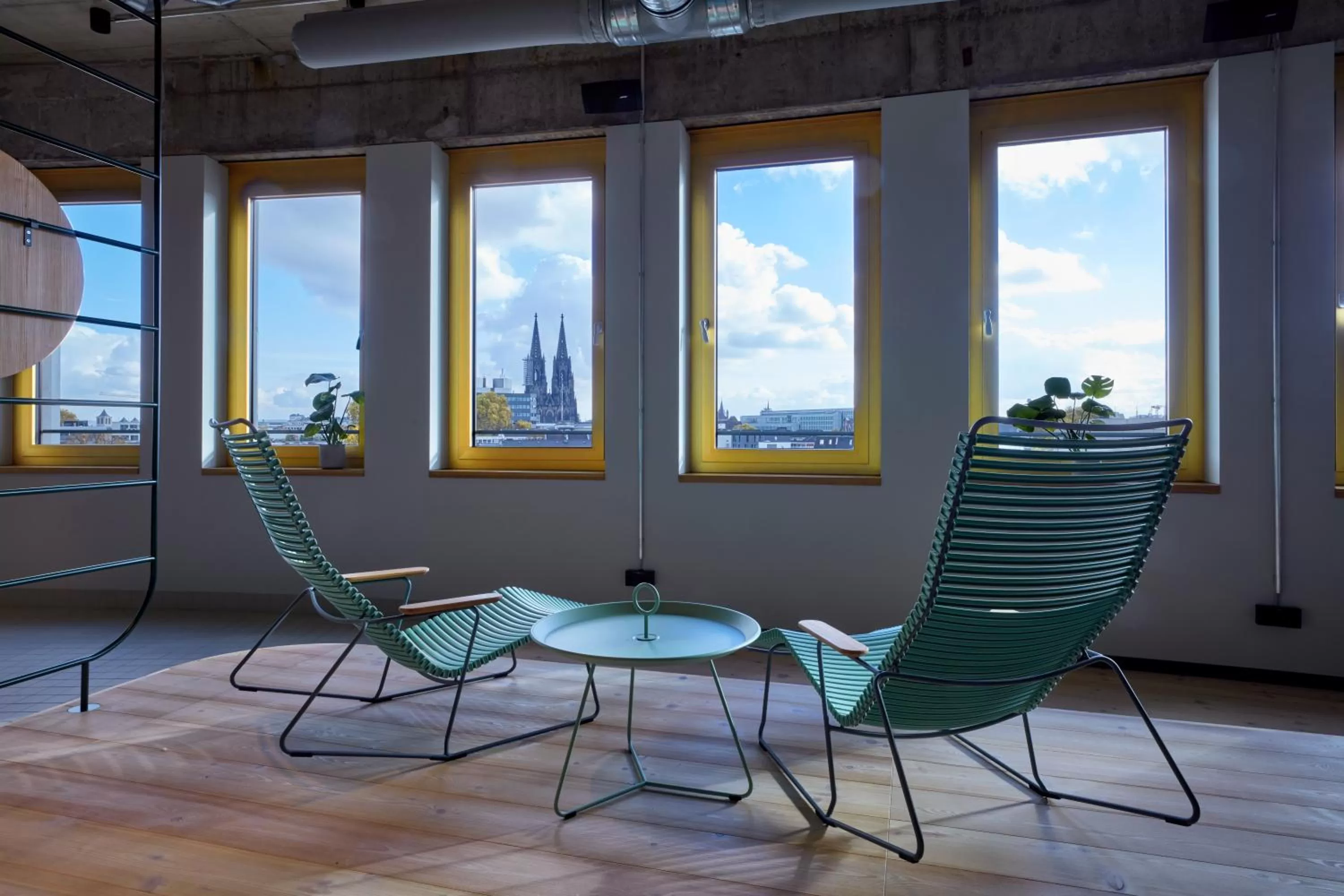 Sauna in 25hours Hotel The Circle