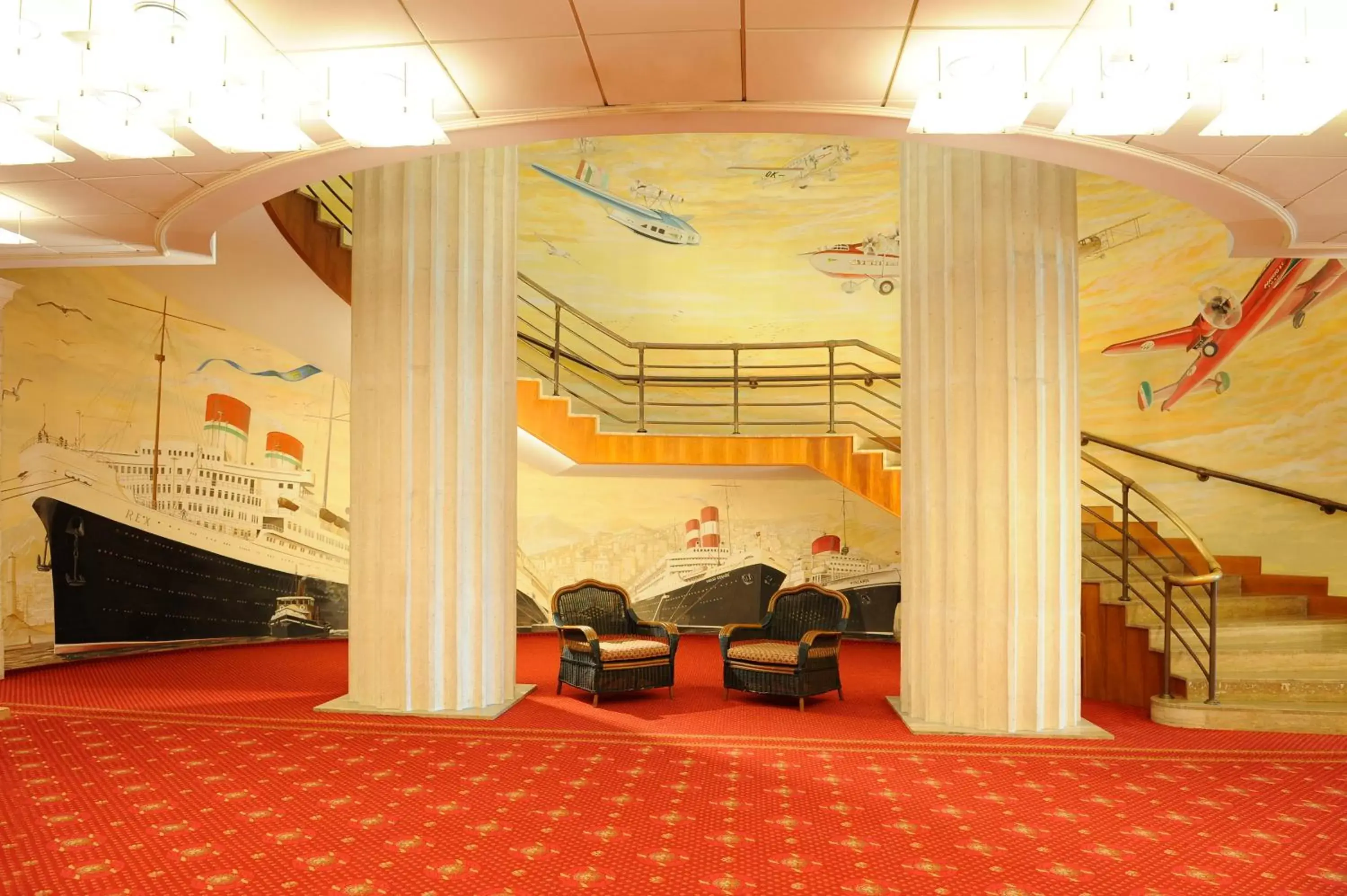 Communal lounge/ TV room, Banquet Facilities in Tower Genova Airport - Hotel & Conference Center