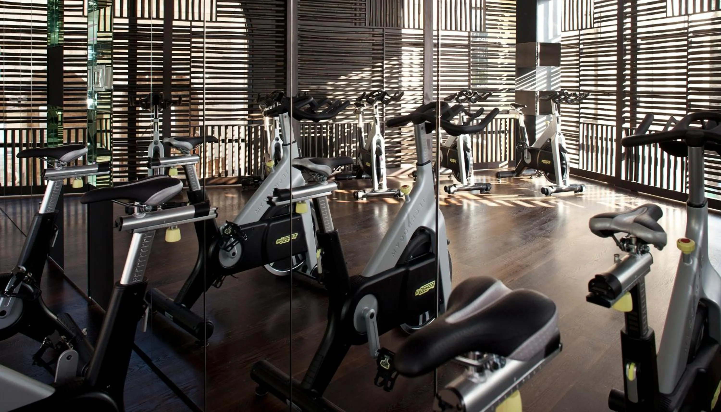 Fitness centre/facilities in Mamilla Hotel