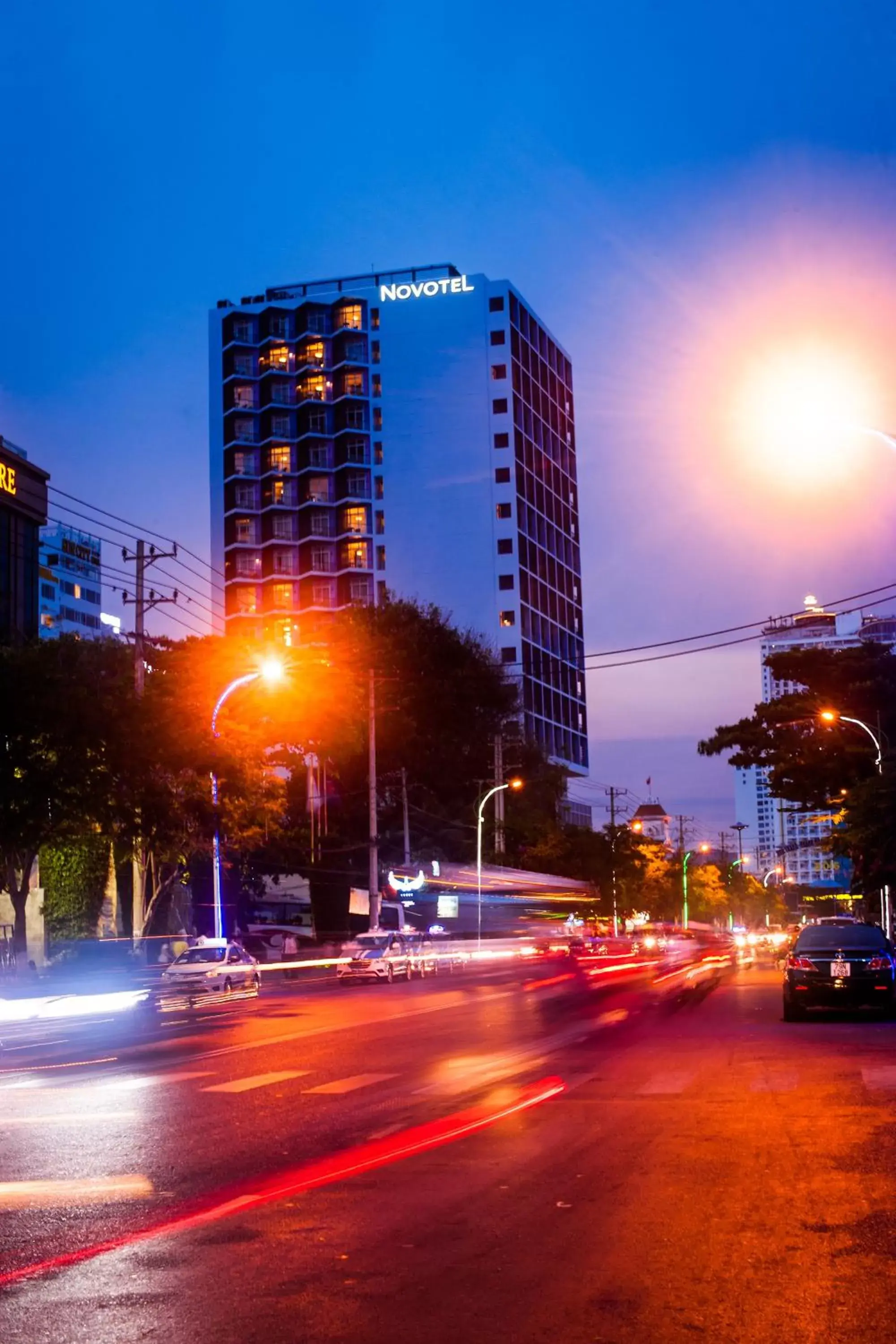 Facade/entrance in Hotel Novotel Nha Trang