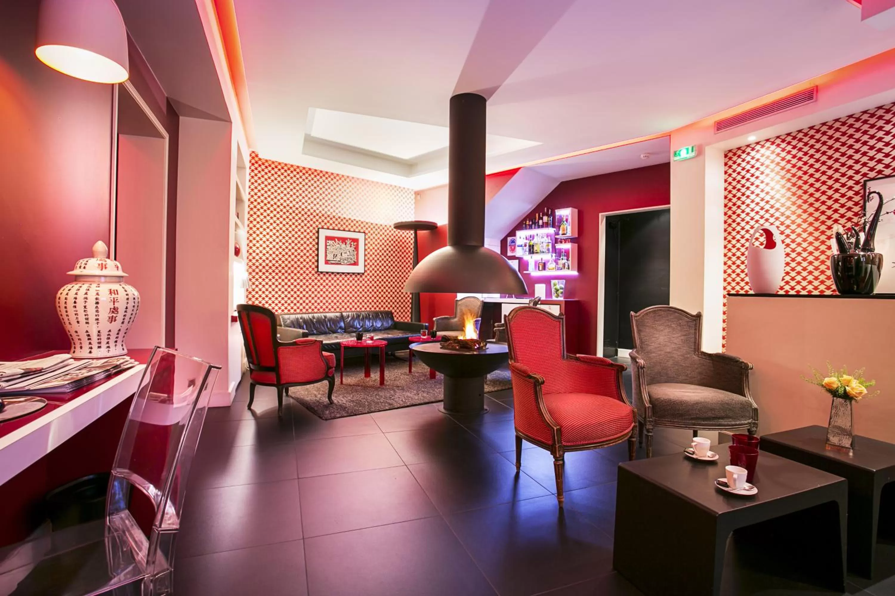 Lobby or reception in Hotel Opéra Opal