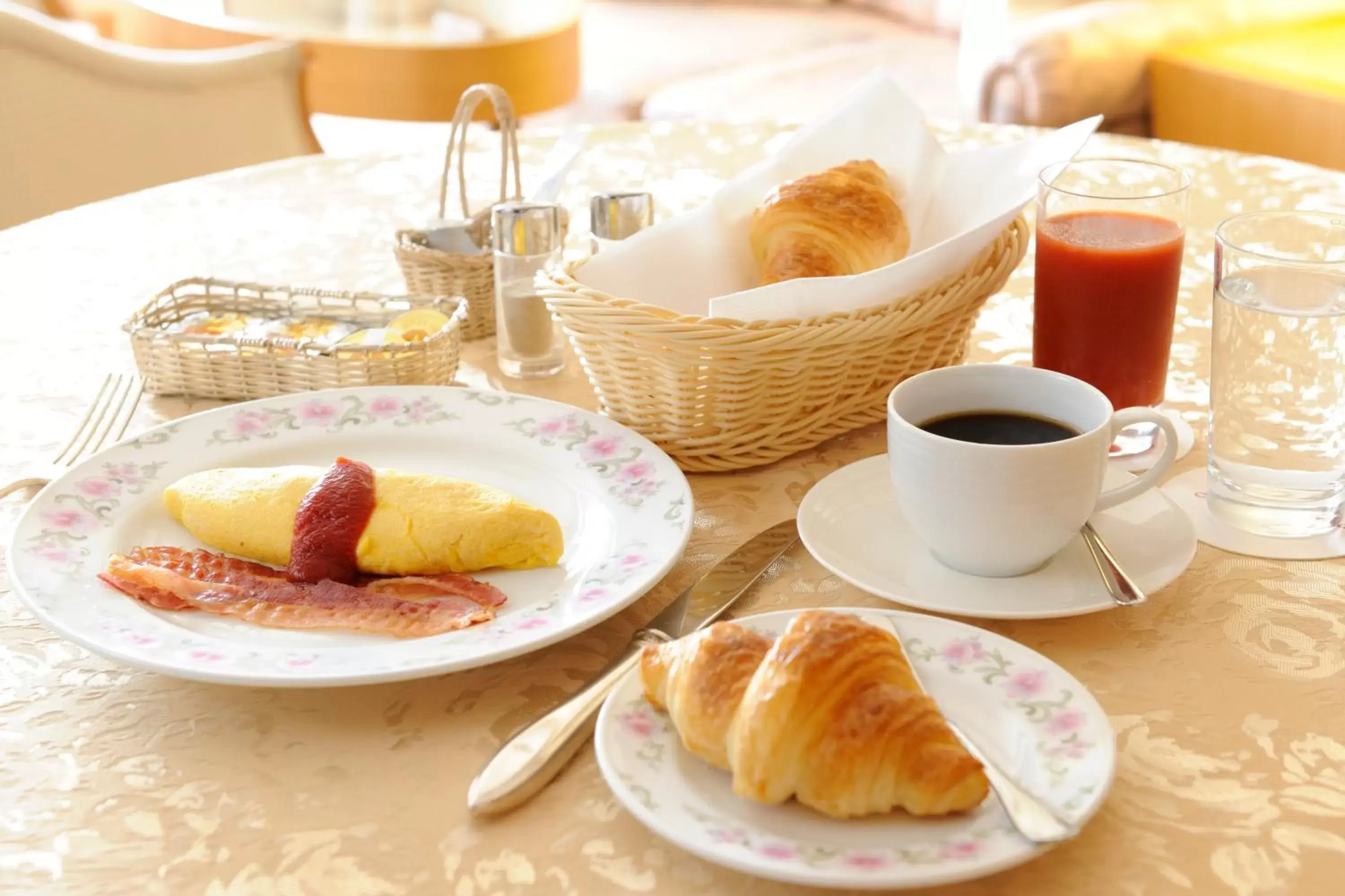 American breakfast, Breakfast in Hotel Okura Niigata