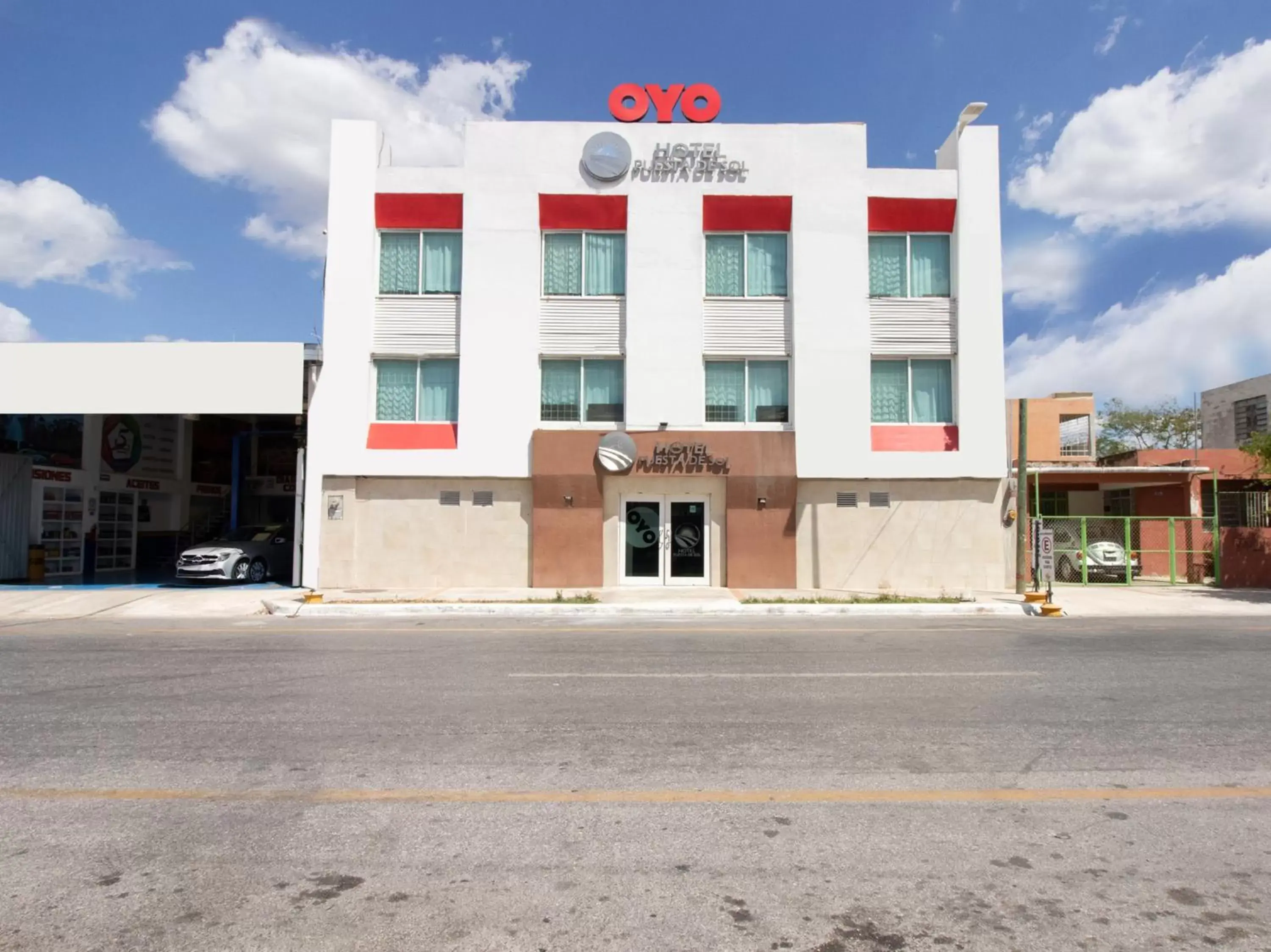 Property Building in OYO Hotel Puesta del Sol, Santa Ana, Campeche