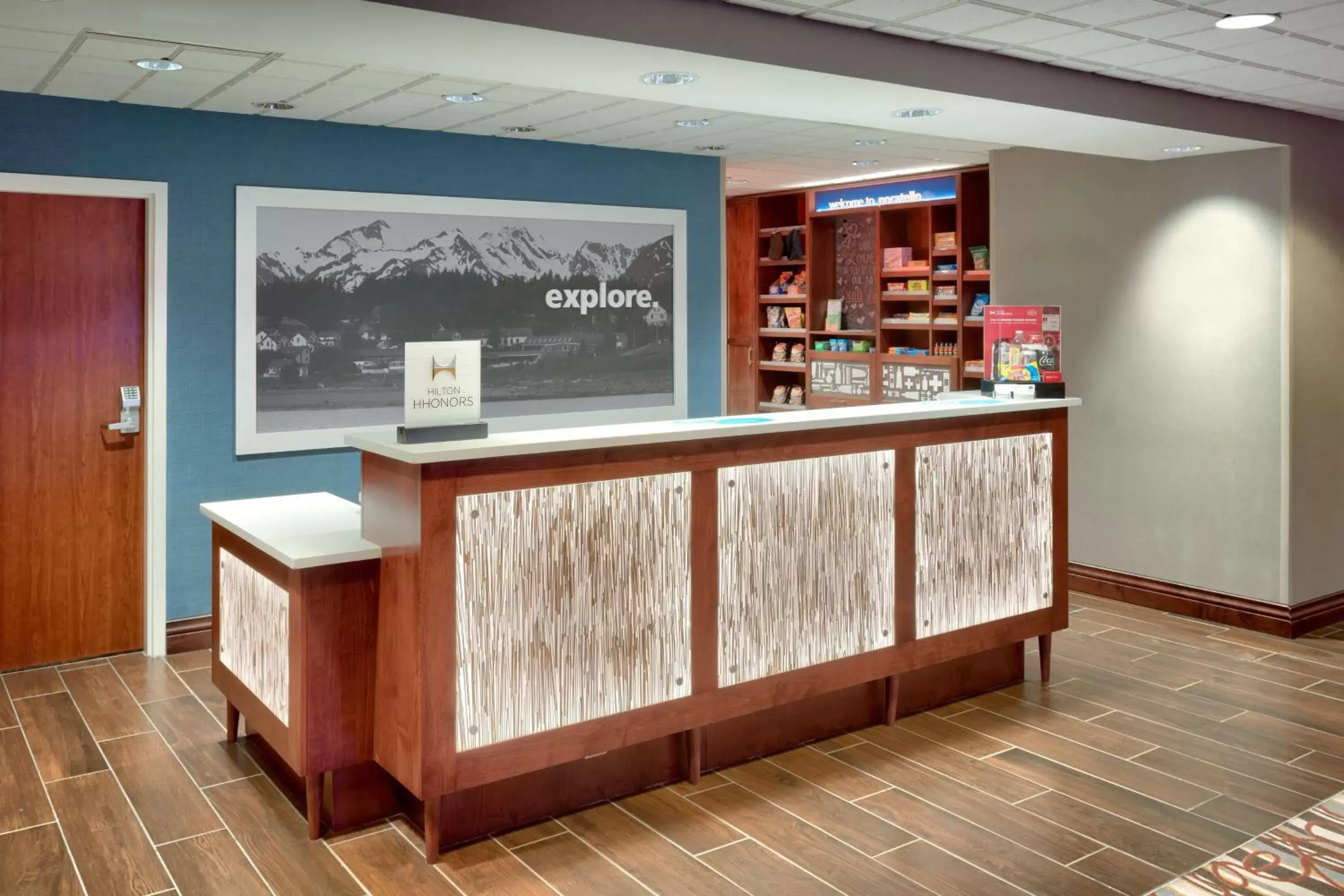 Dining area in Hampton Inn & Suites Pocatello