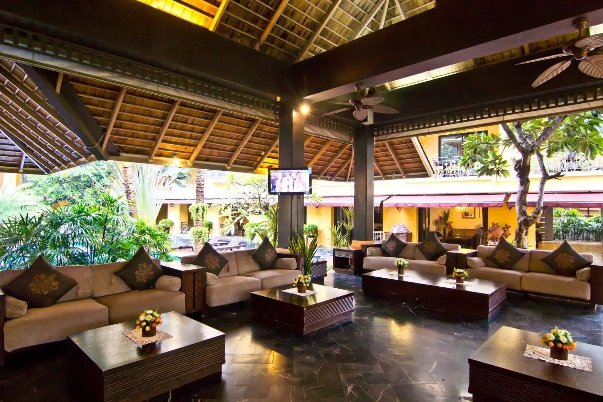 Lobby or reception in LK Mantra Pura Resort