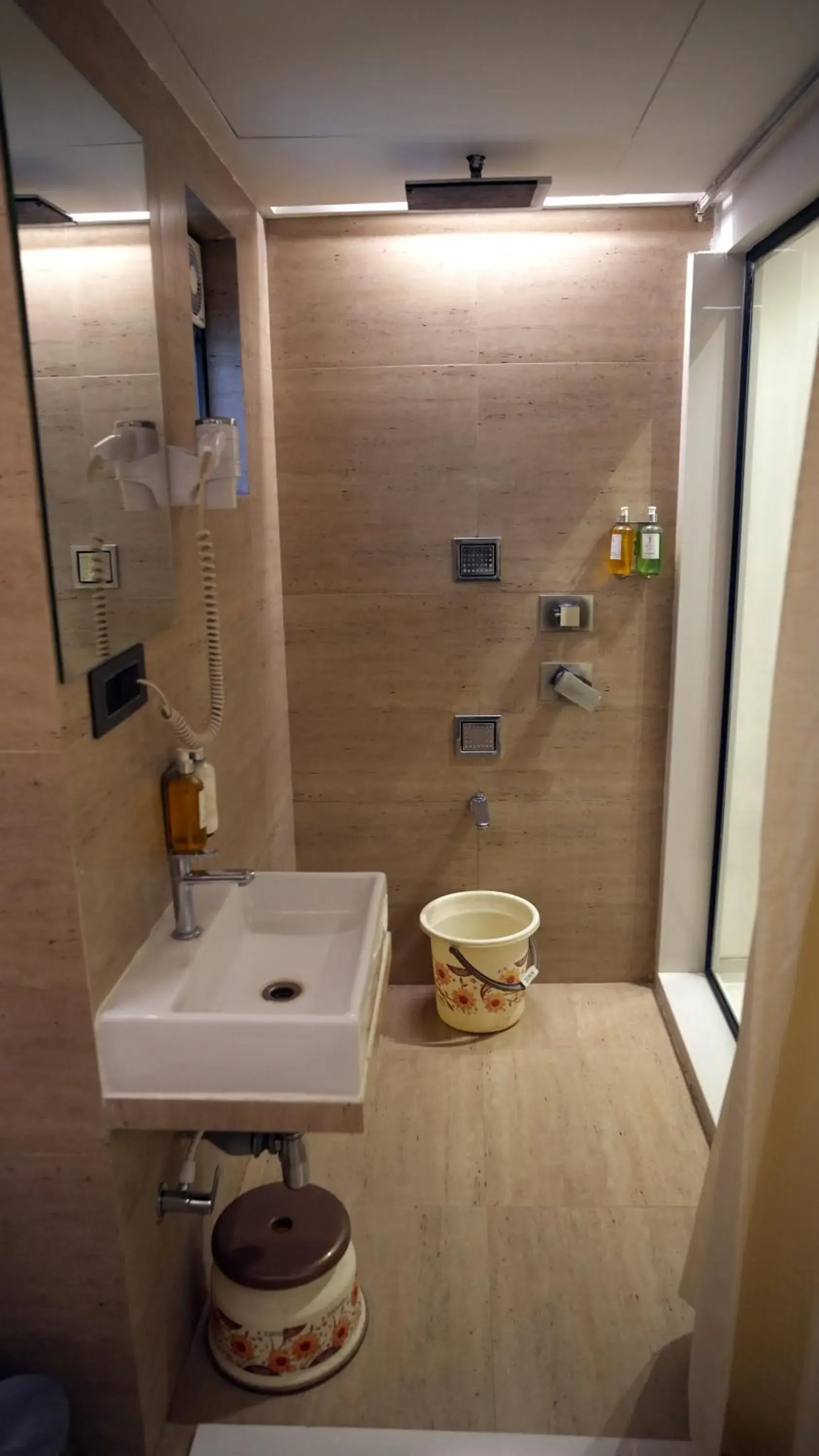 Shower, Bathroom in Jivanta Hotel [Shirdi]