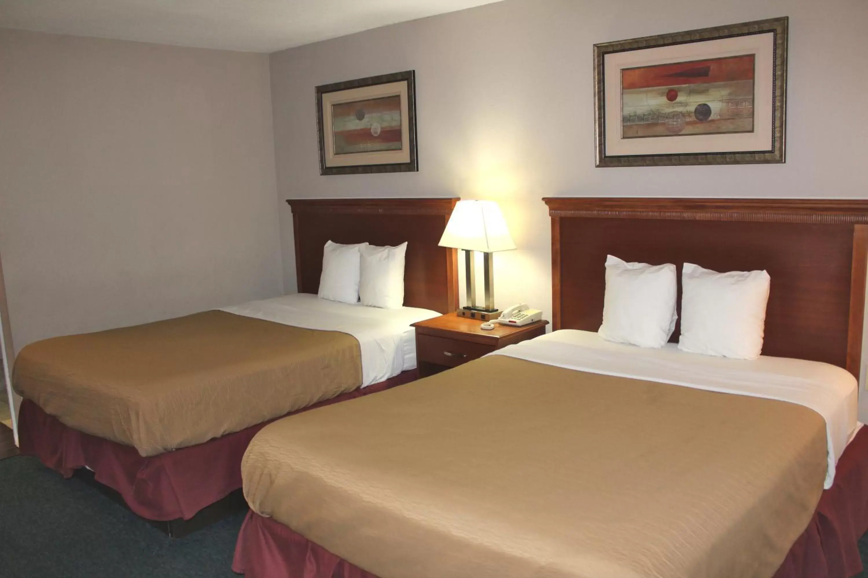 Bed in Interstate Motel Bed in Interstate Motel