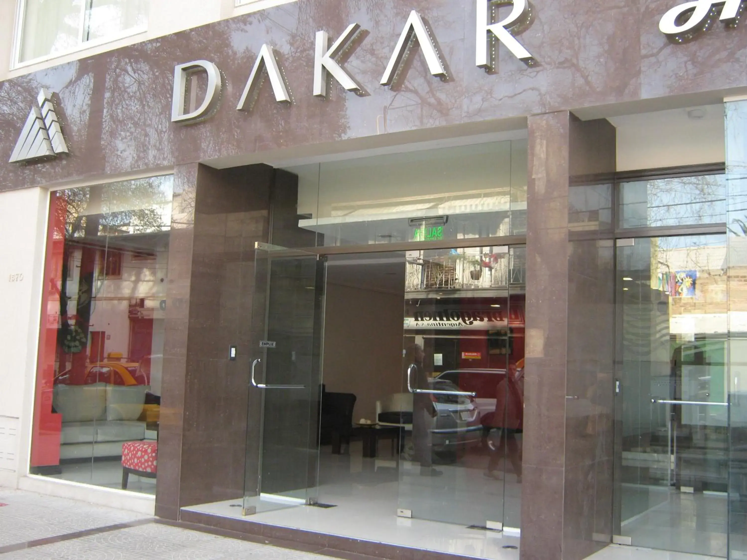 Facade/entrance in DAKAR HOTEL