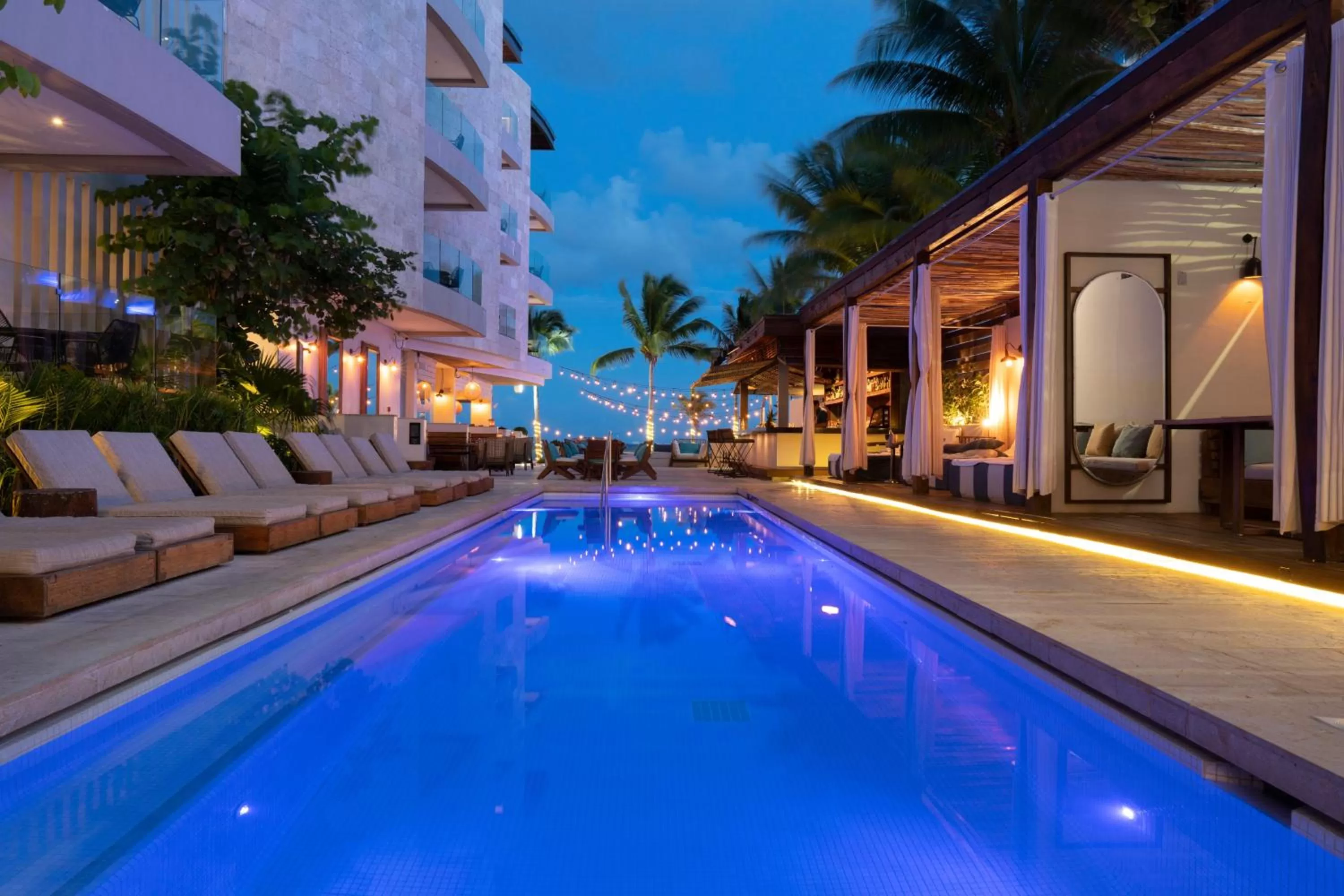 View (from property/room), Swimming Pool in Thompson Playa del Carmen Beach House, part of Hyatt