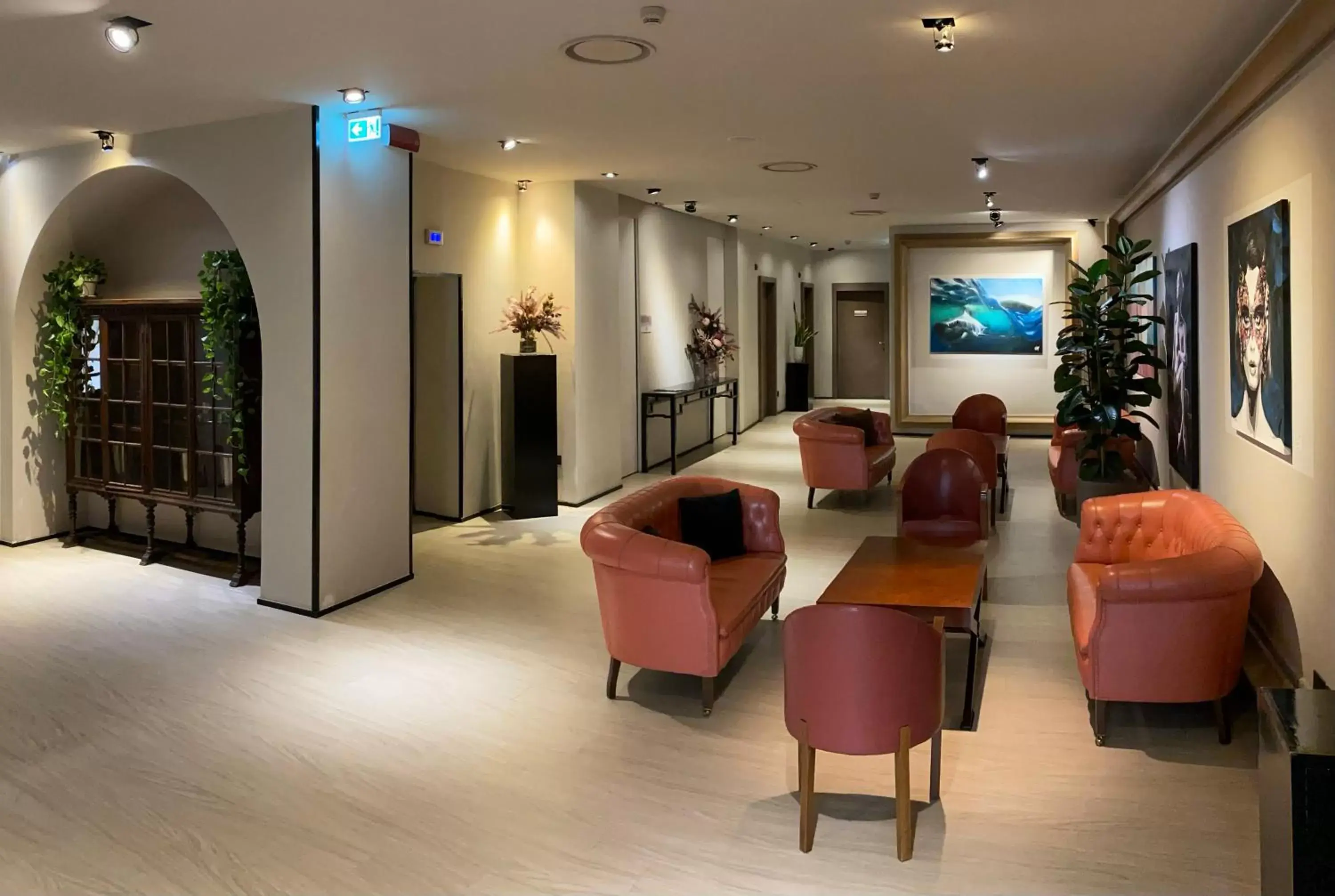 Living room, Lobby/Reception in iH Hotels Milano Ambasciatori