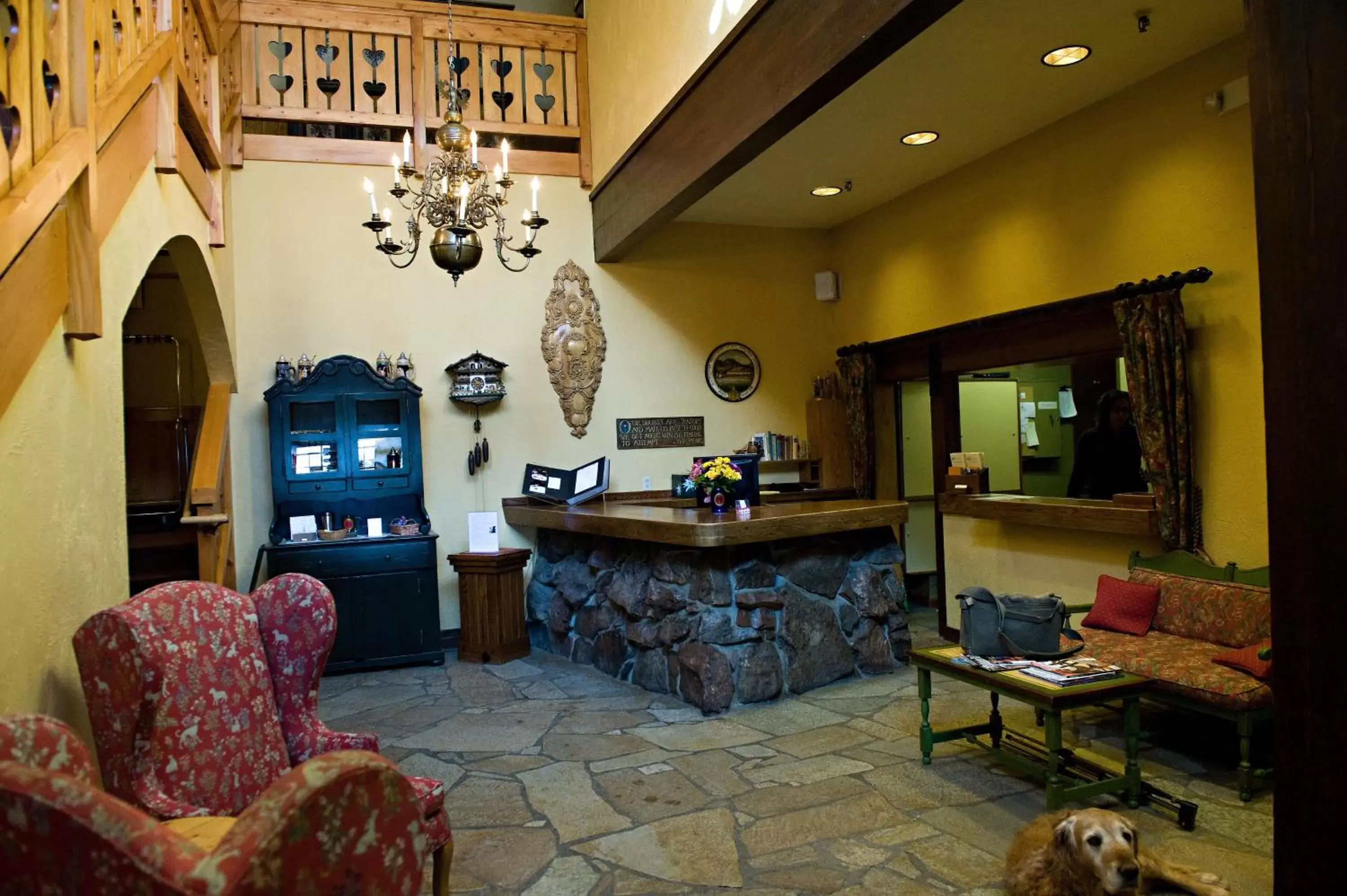 Lobby or reception, Lobby/Reception in The Alpenhof