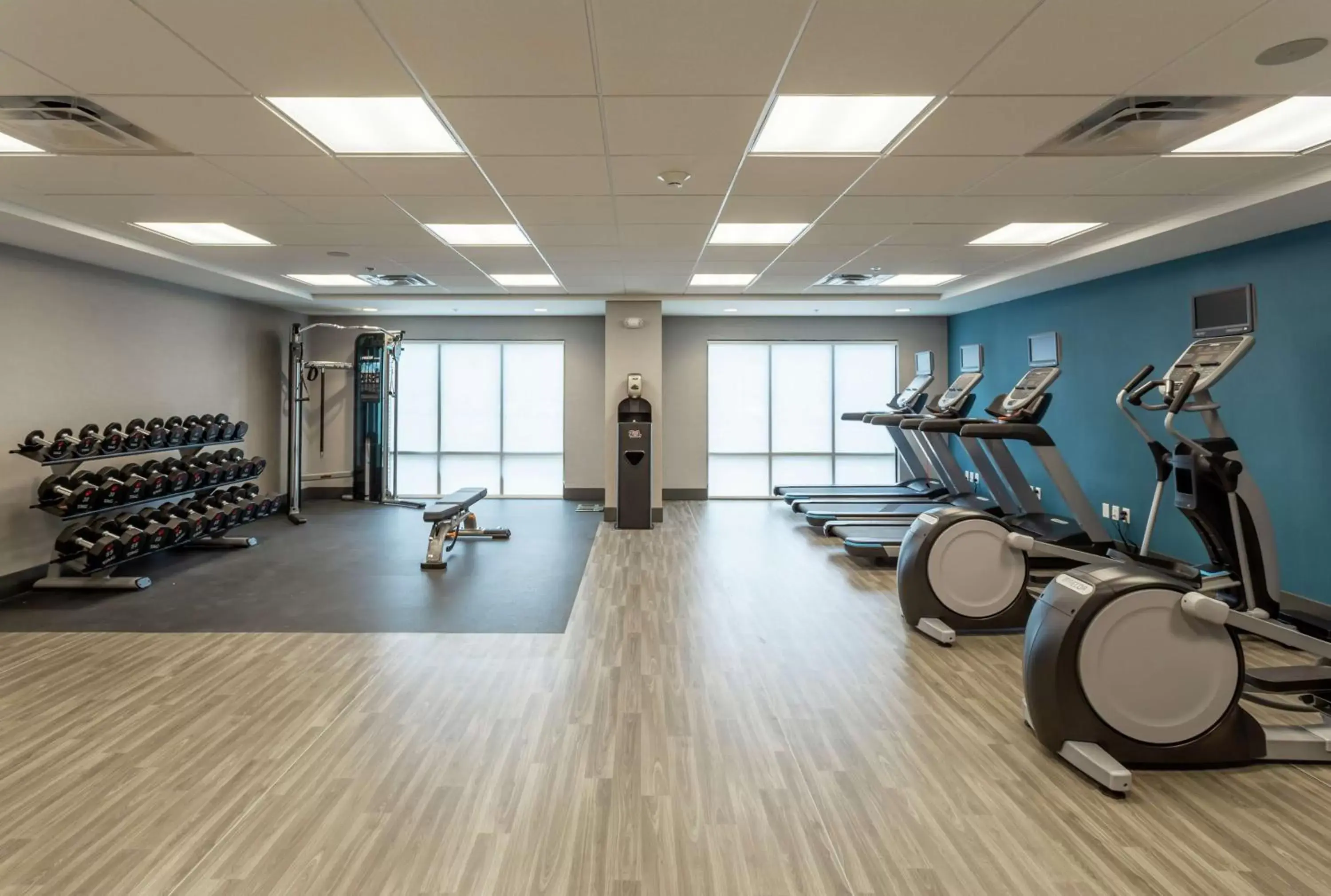 Fitness centre/facilities, Fitness Center/Facilities in Hampton Inn Madison, OH
