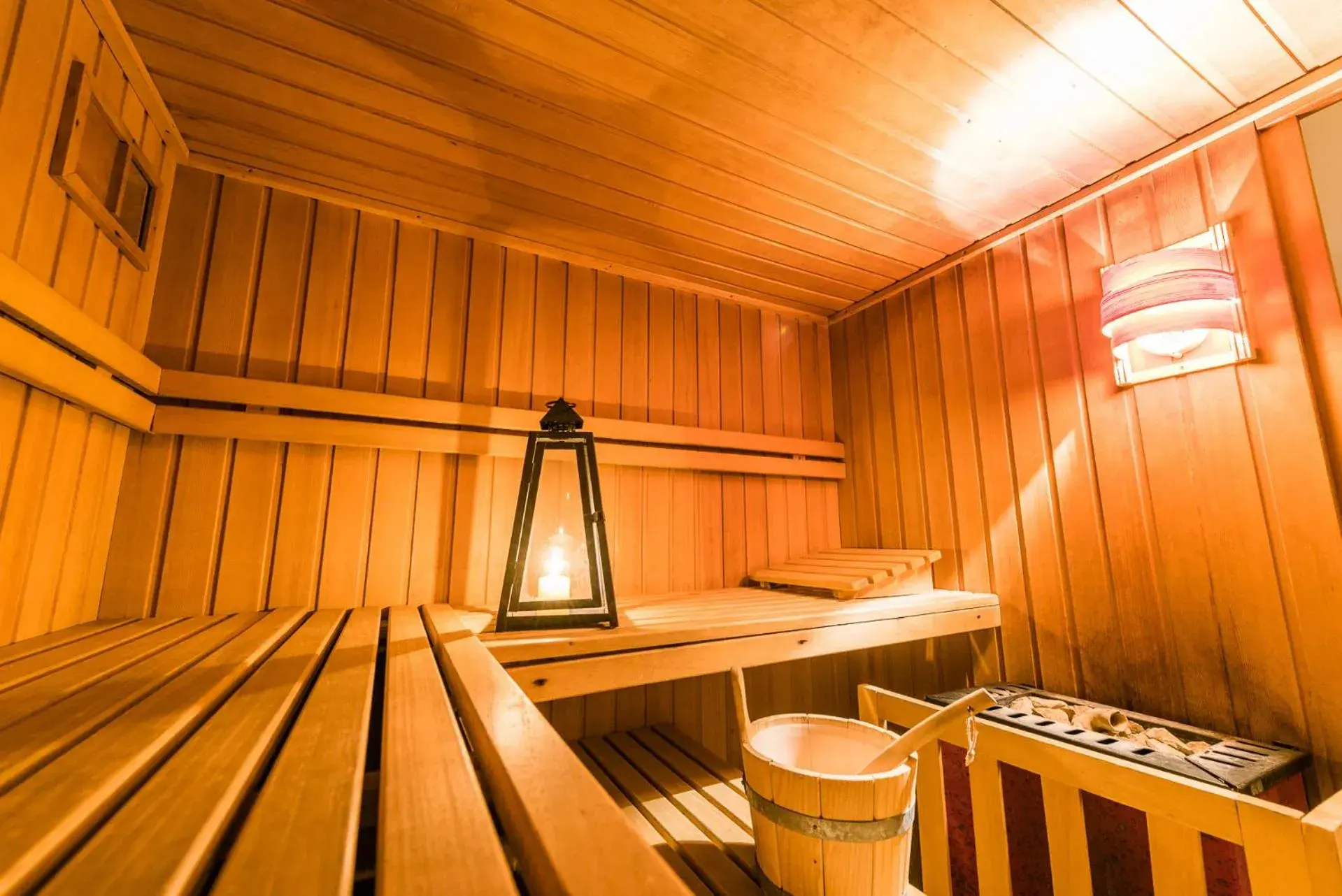 Sauna in Sporthotel Villa Stella