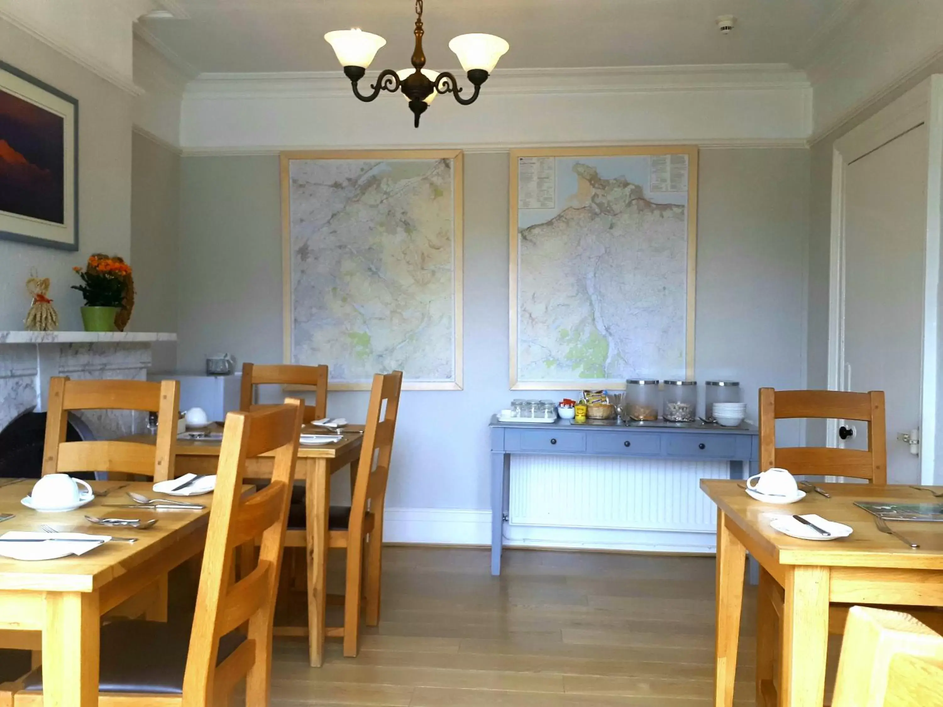 Dining area, Restaurant/Places to Eat in Aberconwy House B&B