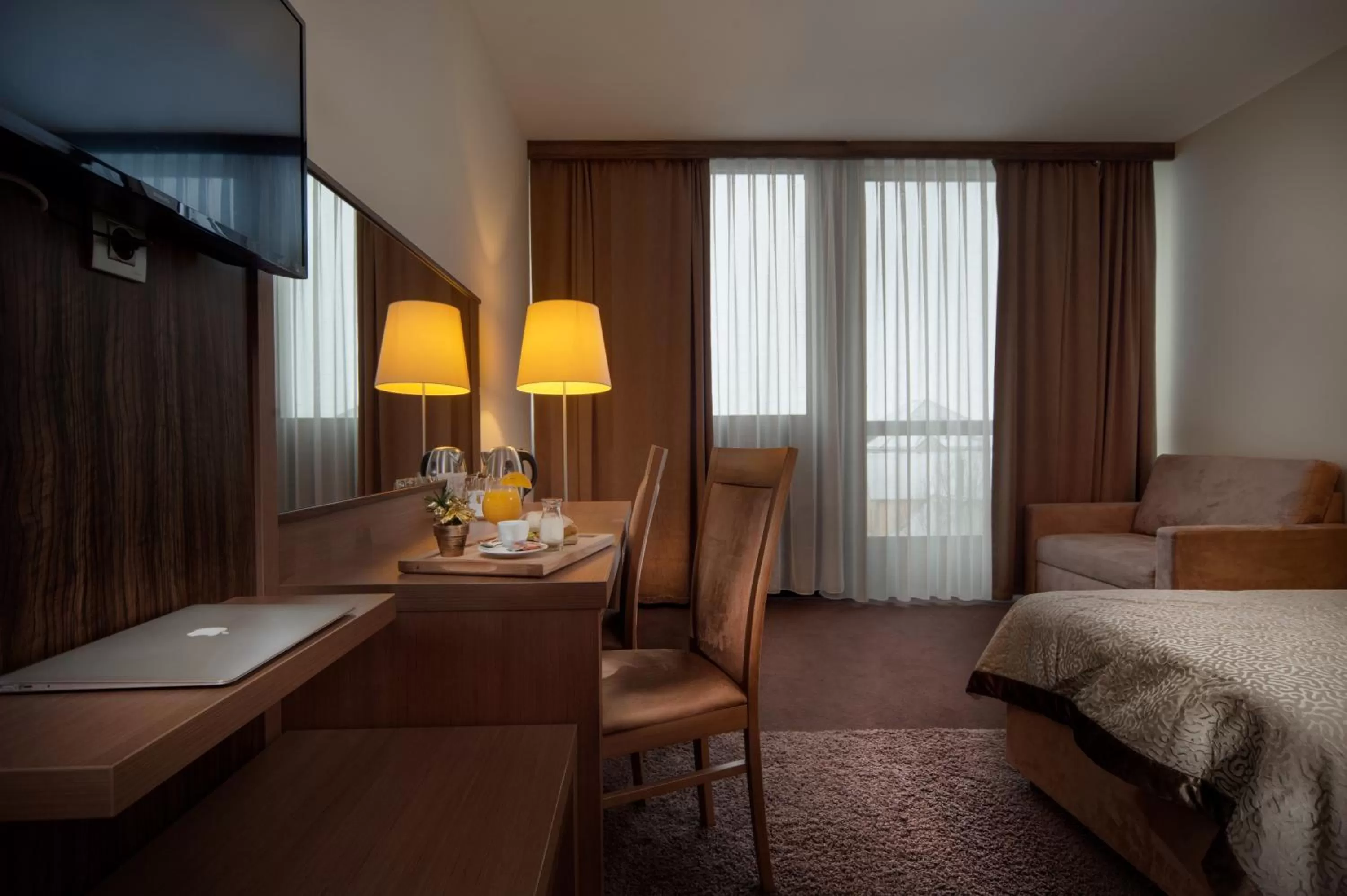 Bedroom, Bed in Hotel Kras