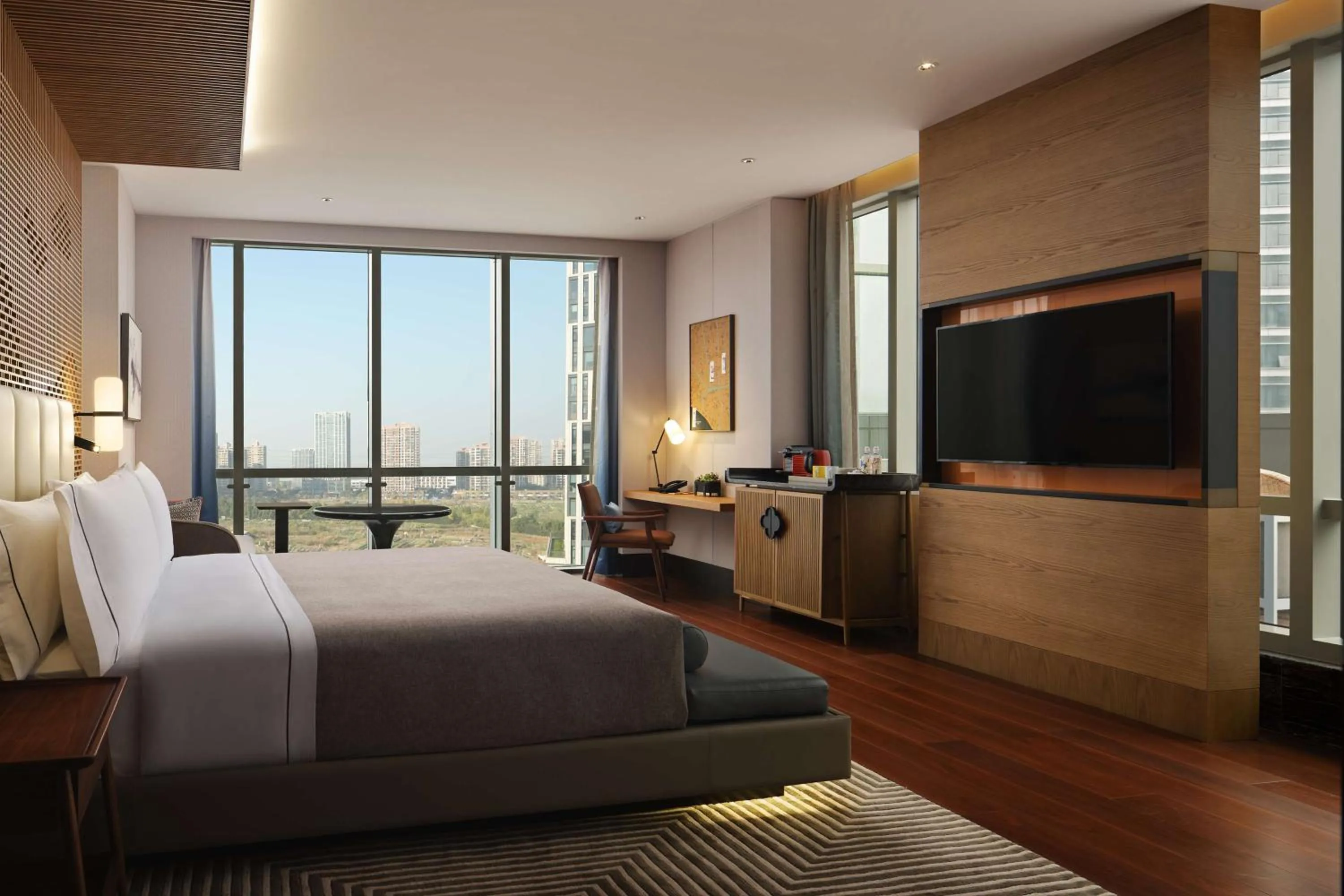 Bed in Canopy By Hilton Hangzhou Jinsha Lake