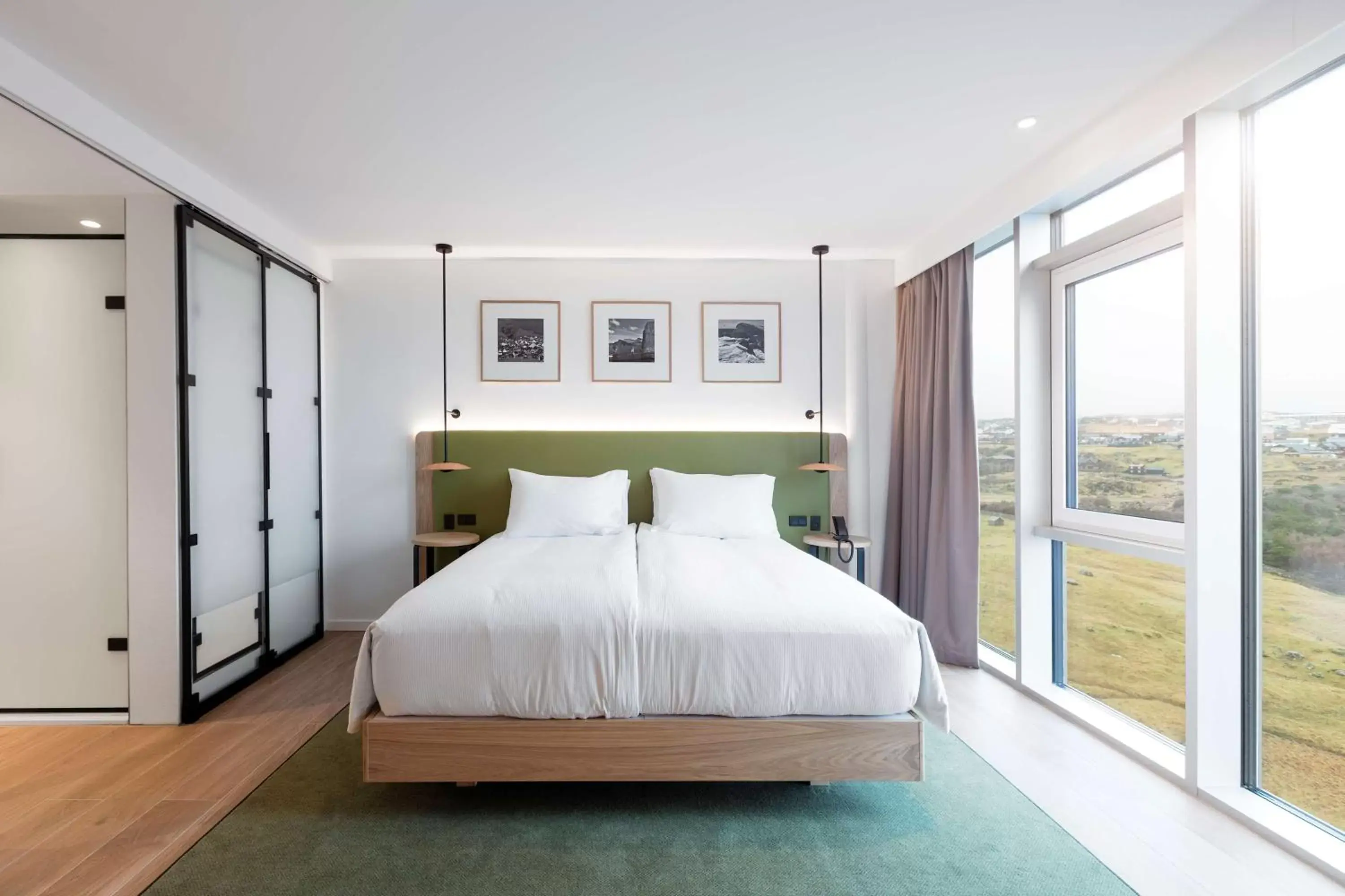 Bed in Hilton Garden Inn Faroe Islands