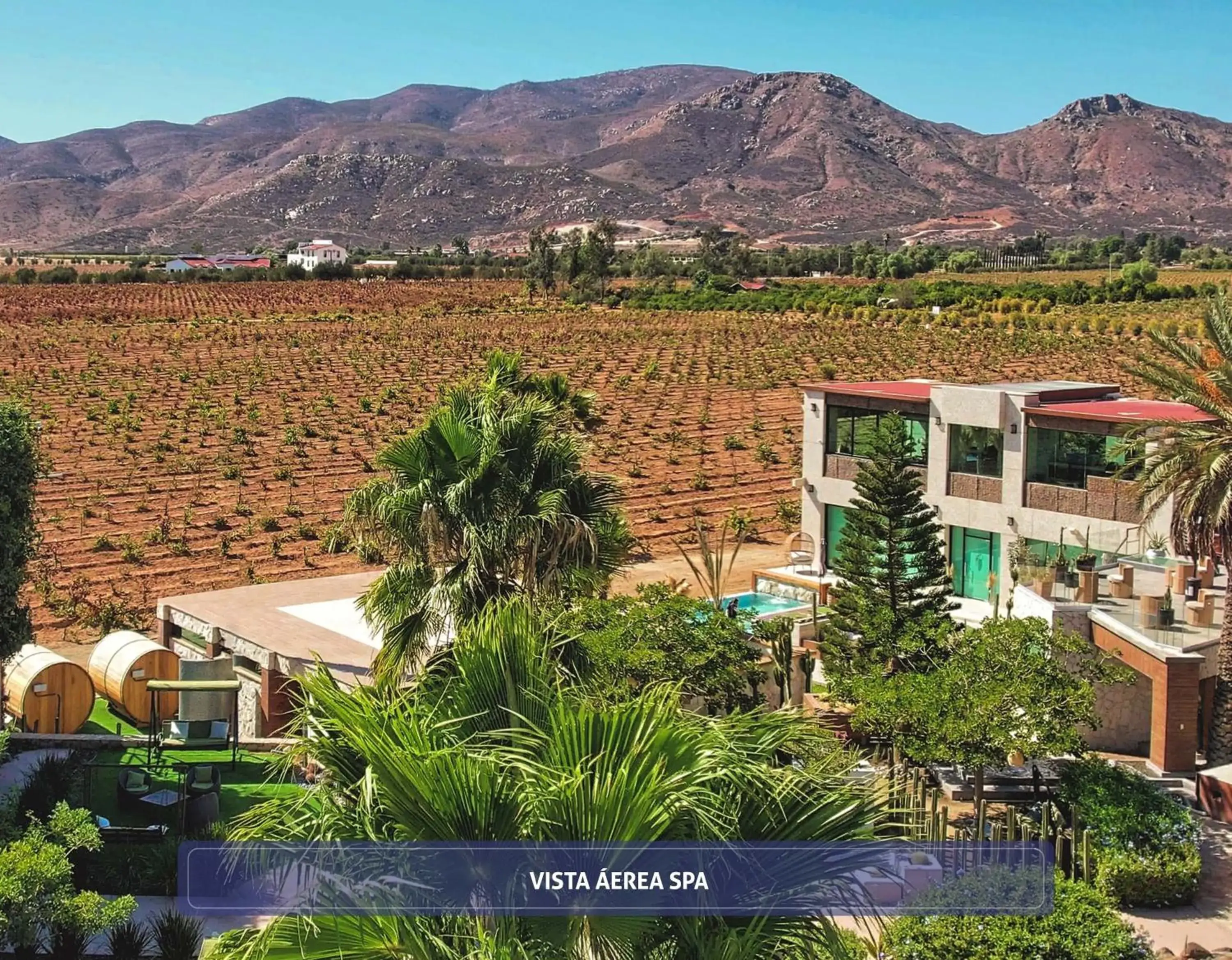 Natural landscape, Mountain View in Hotel Boutique Valle de Guadalupe