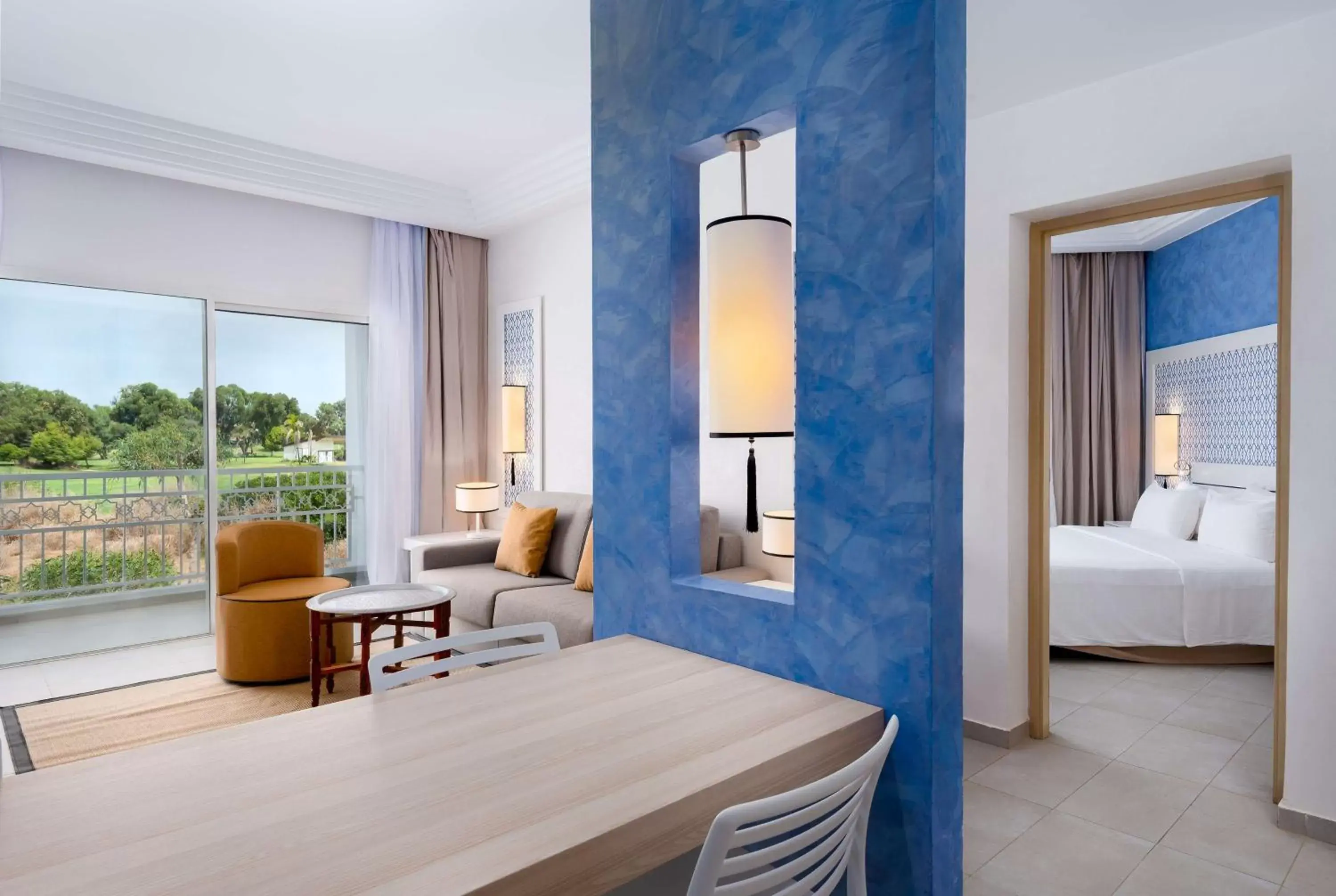 Bedroom, Bed in Radisson Blu Resort, Saidia Garden Bedroom, Bed in Radisson Blu Resort, Saidia Garden