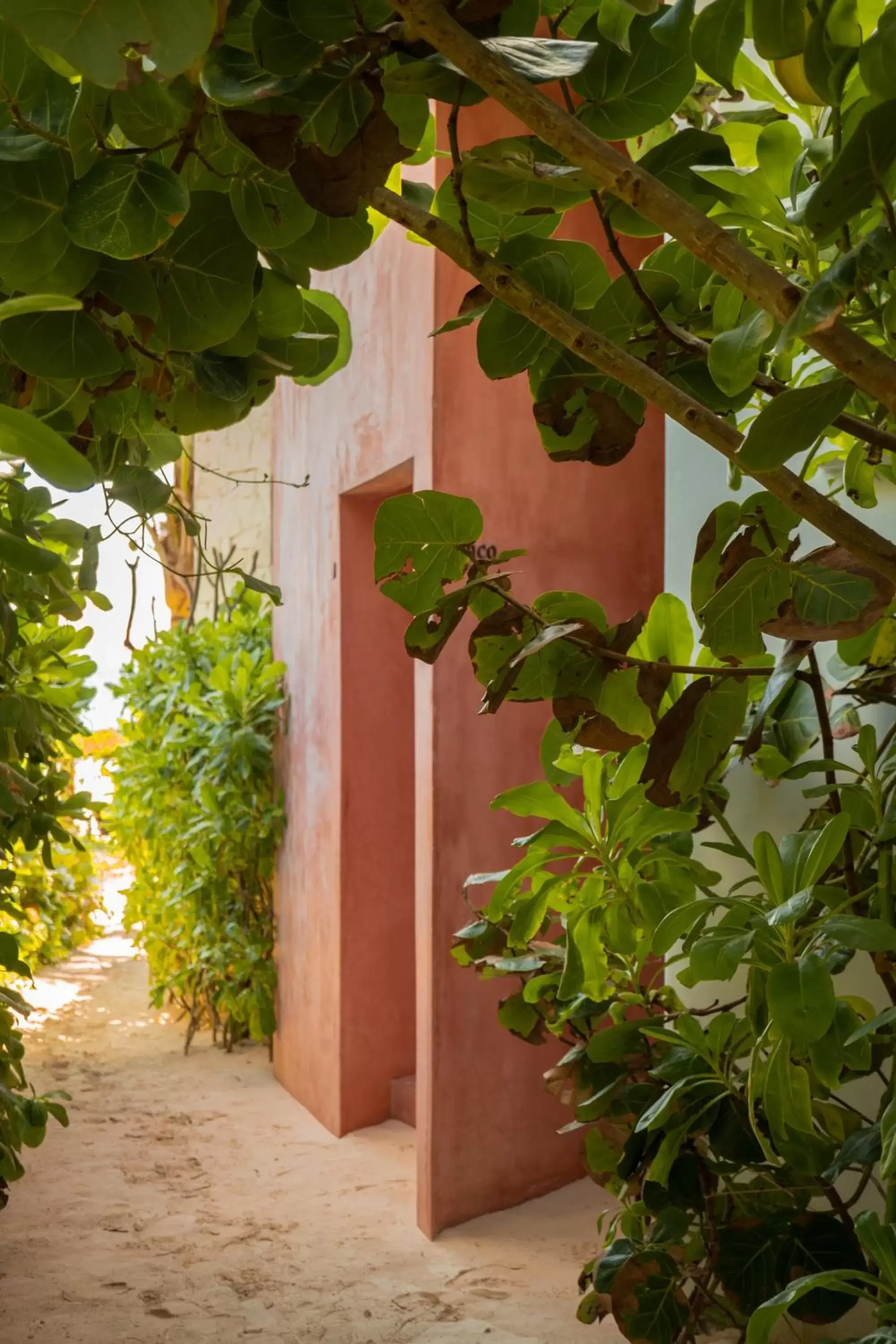 Facade/entrance in Tago Tulum by G Hotels