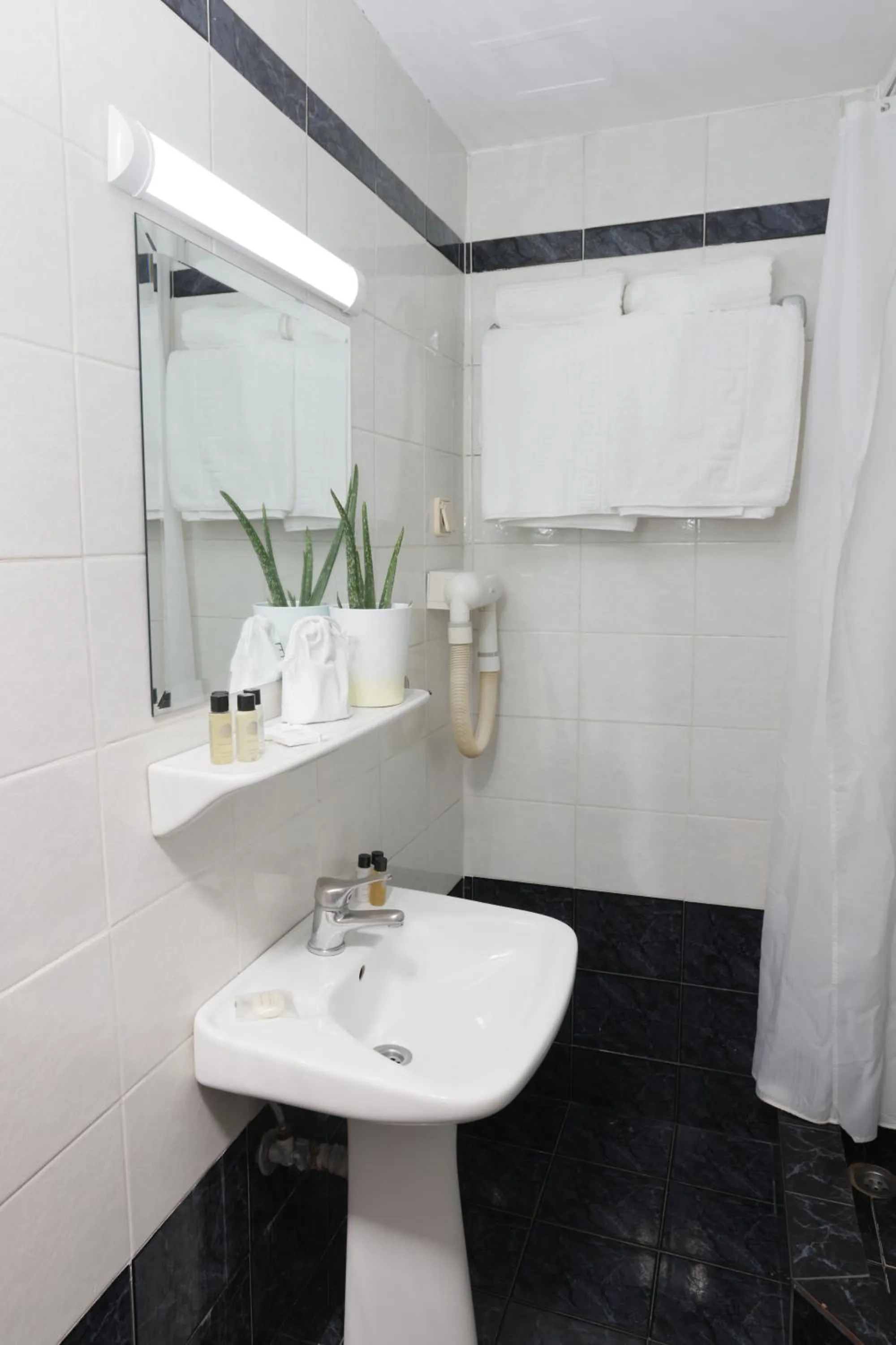 Bathroom in Aegeon Hotel