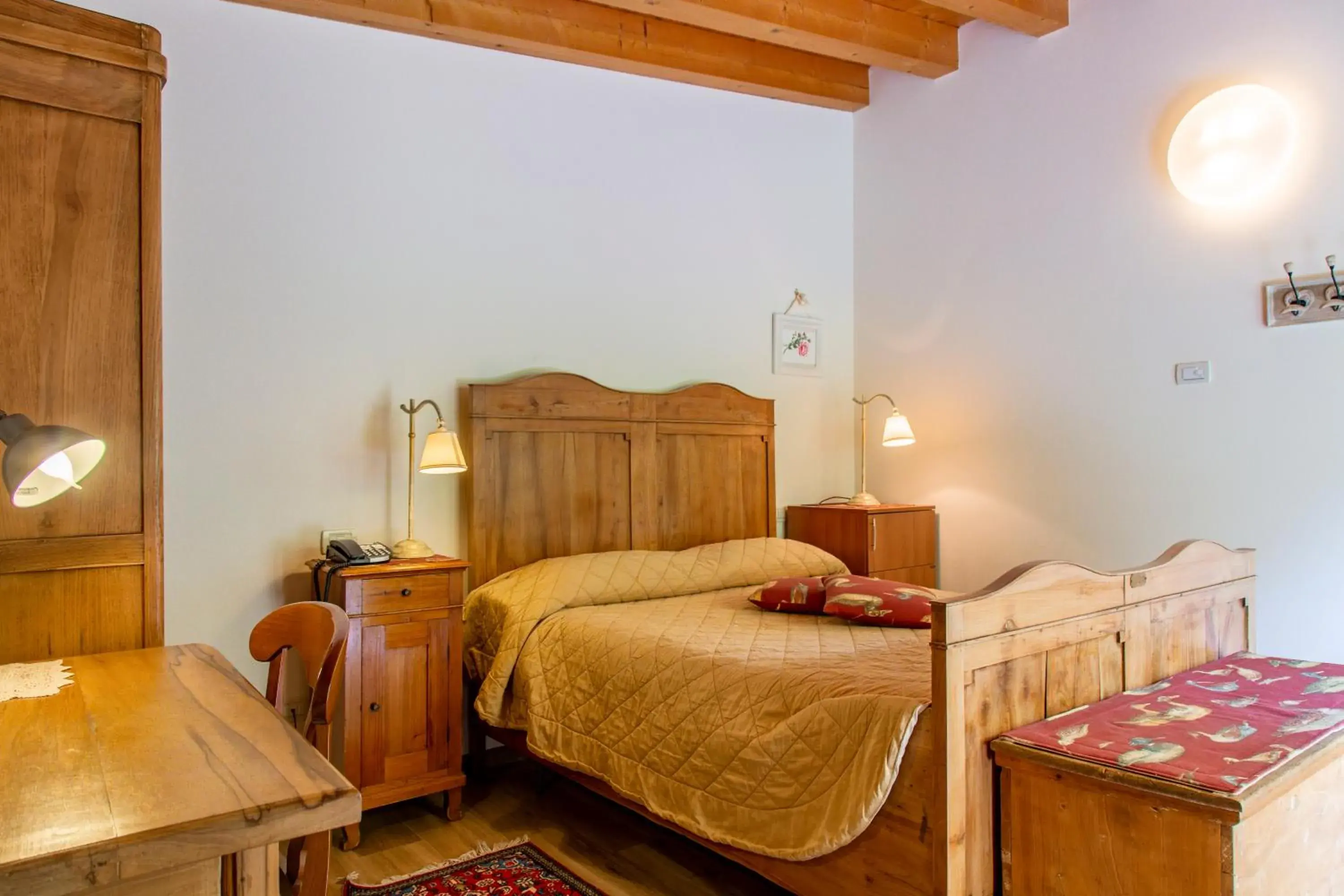 Bed in Hotel Calvi