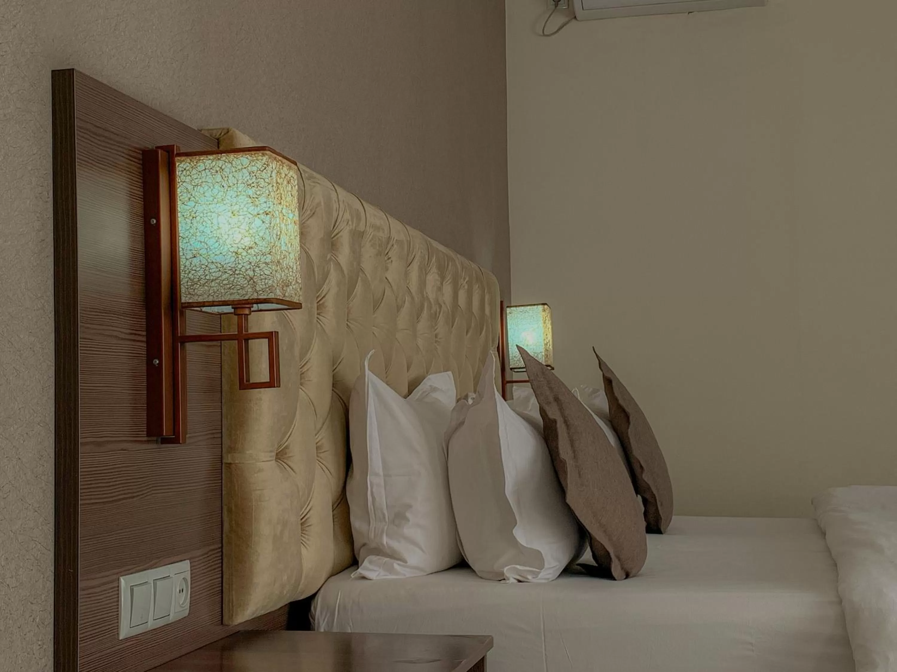 Bed in Hotel FN Shymkent