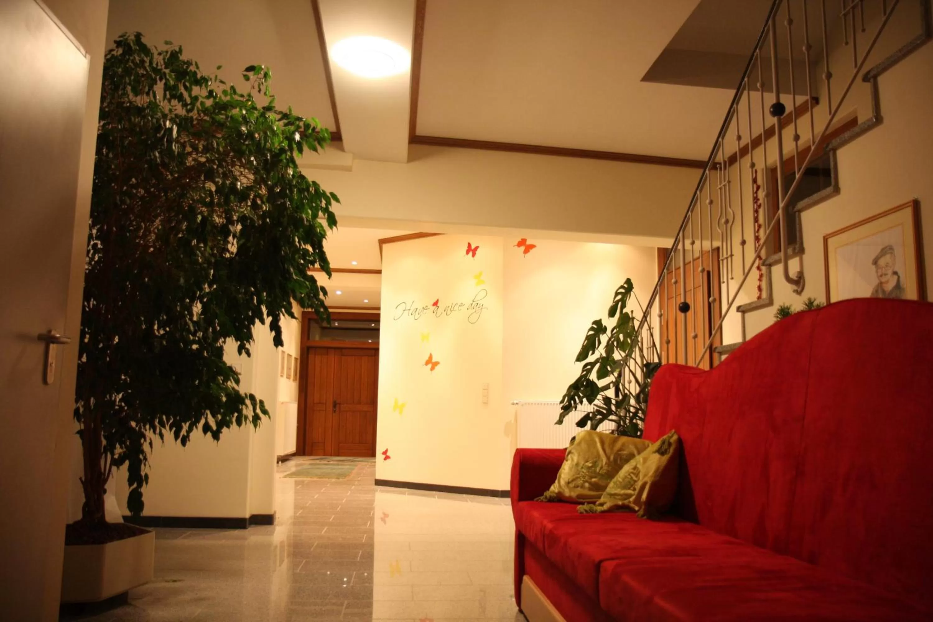 Lobby or reception in Hotel Deutsches Haus