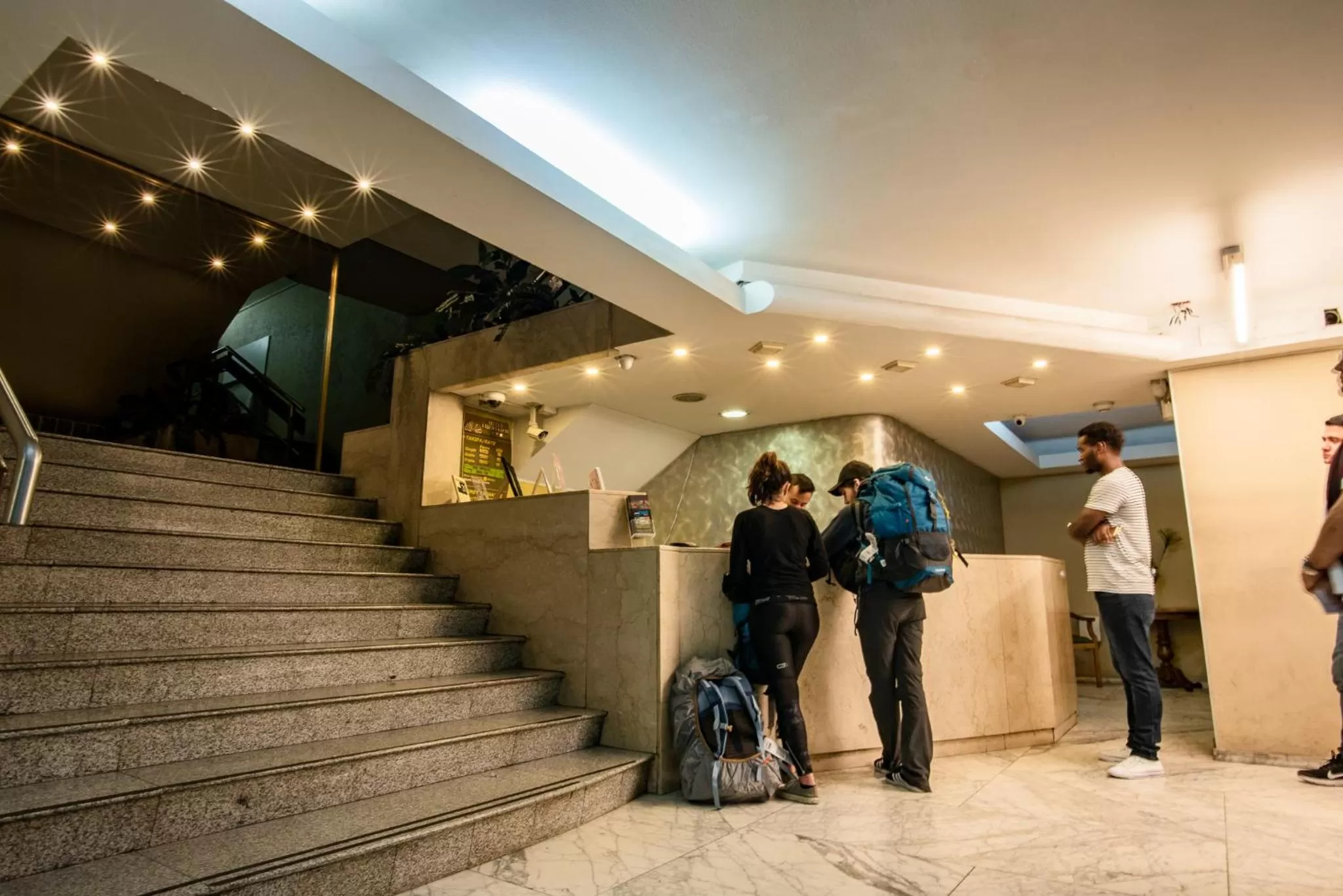 Lobby or reception in Hotel Libertador