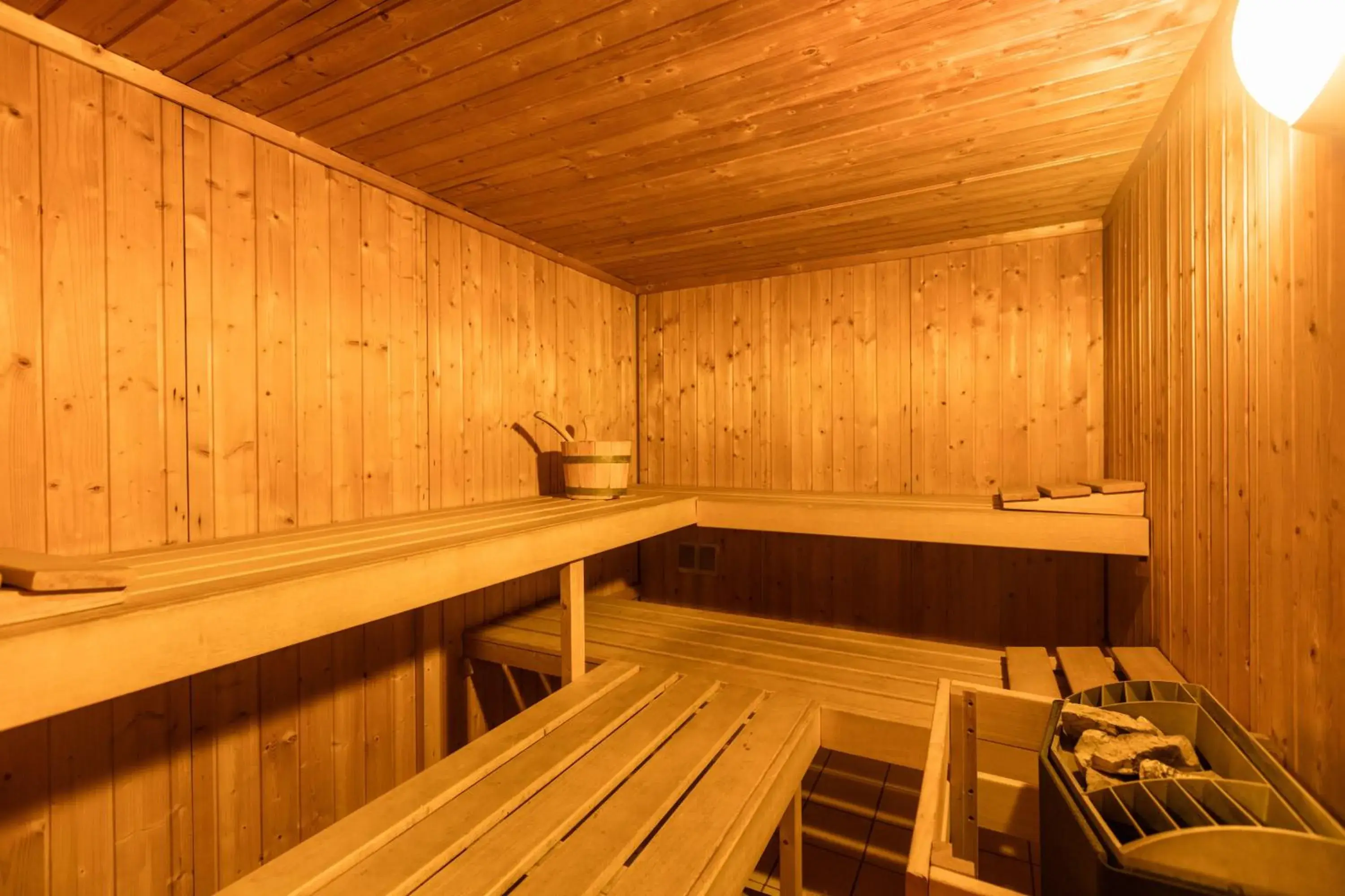 Sauna in Hotel Gravensteen