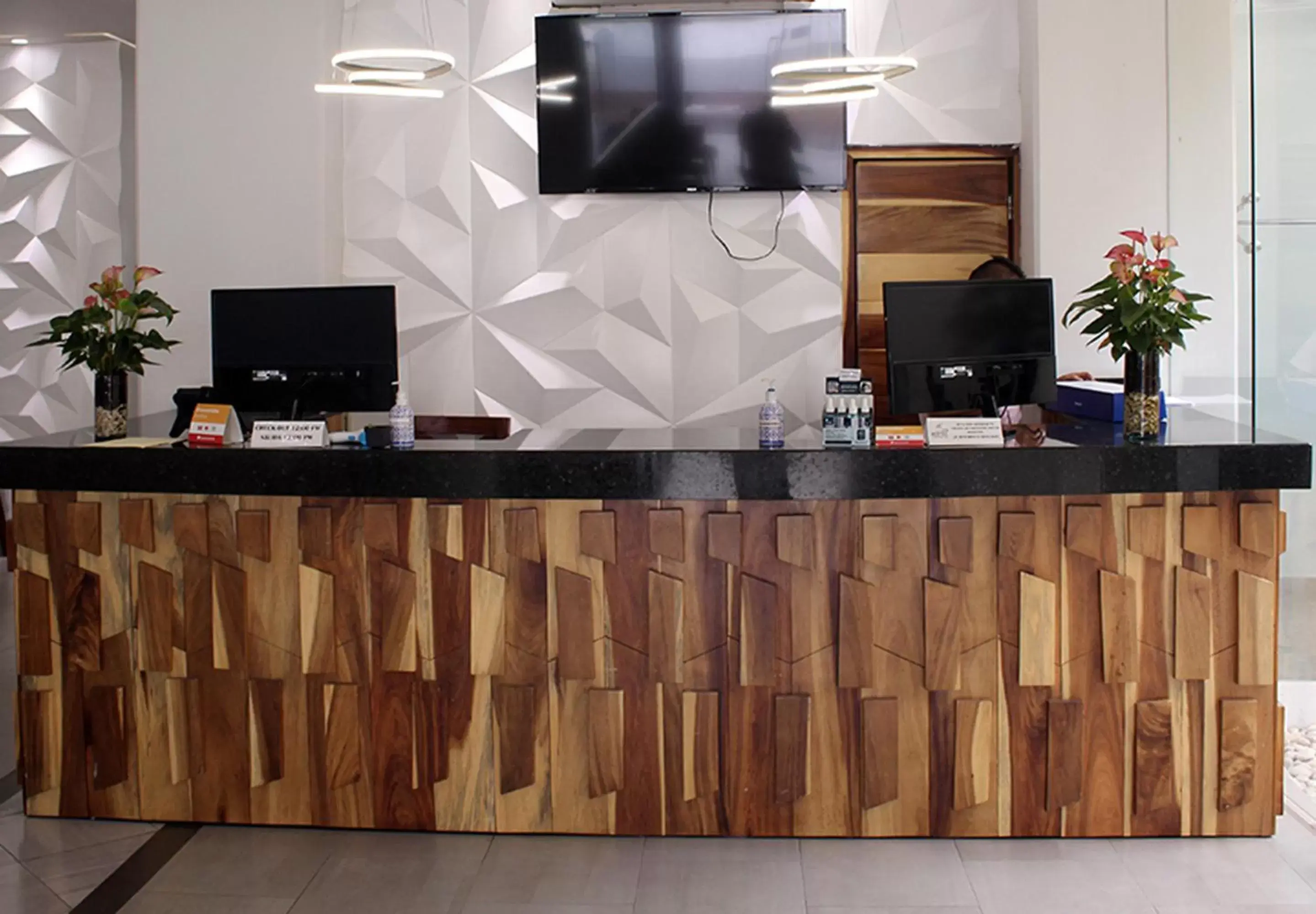 Lobby or reception in Hotel ANB Aeropuerto Guadalajara