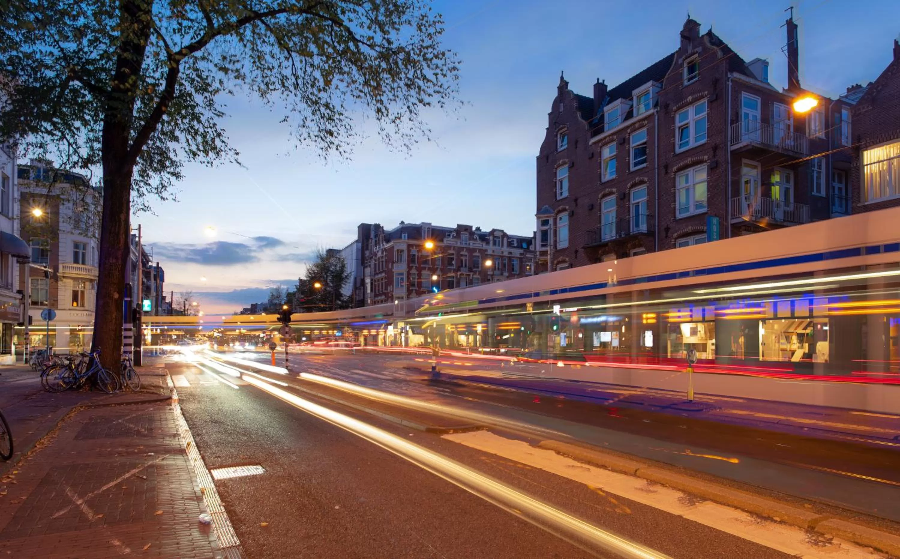 Sunset in Hotel Espresso