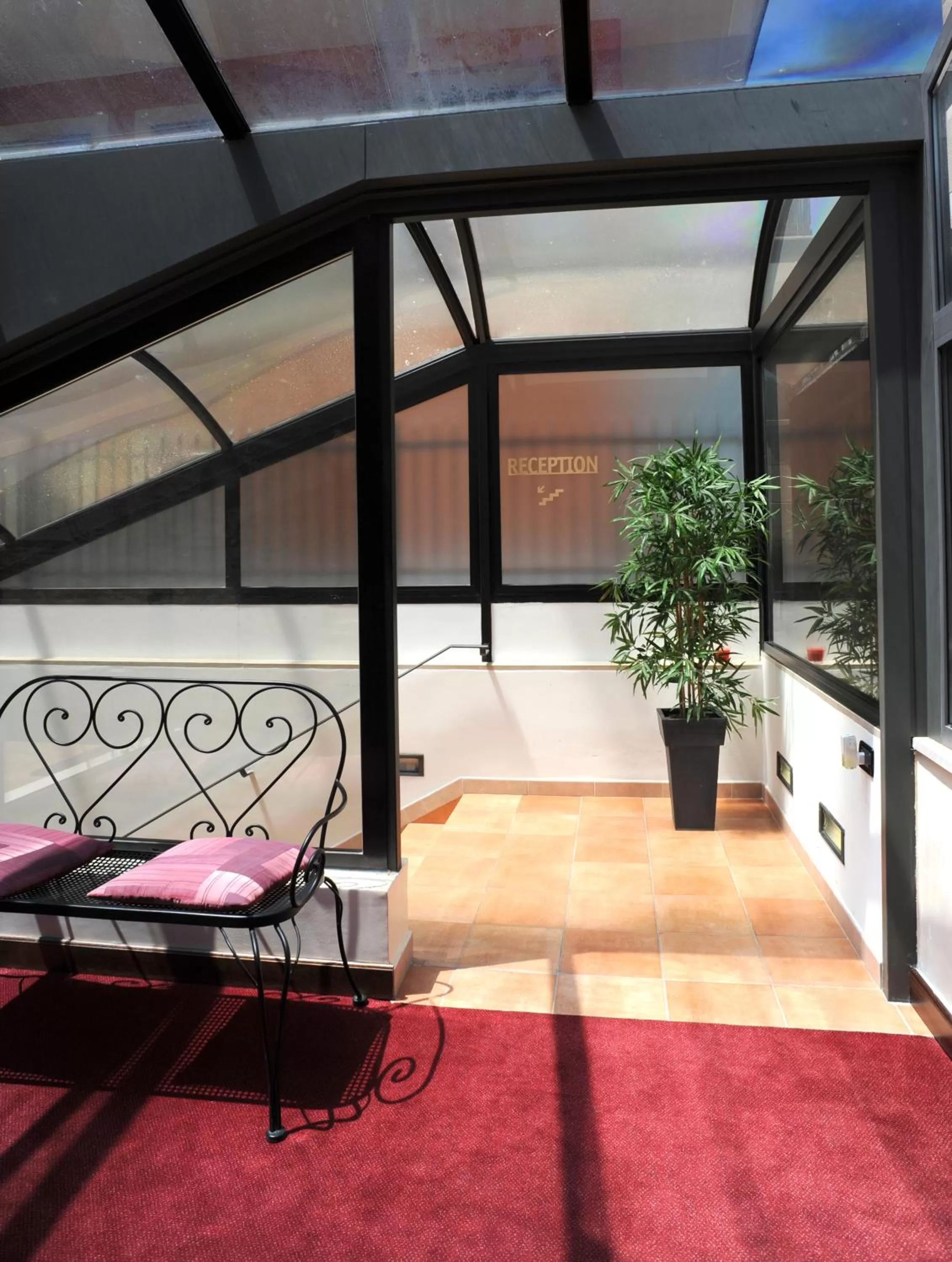 Facade/entrance in Villa Santacroce