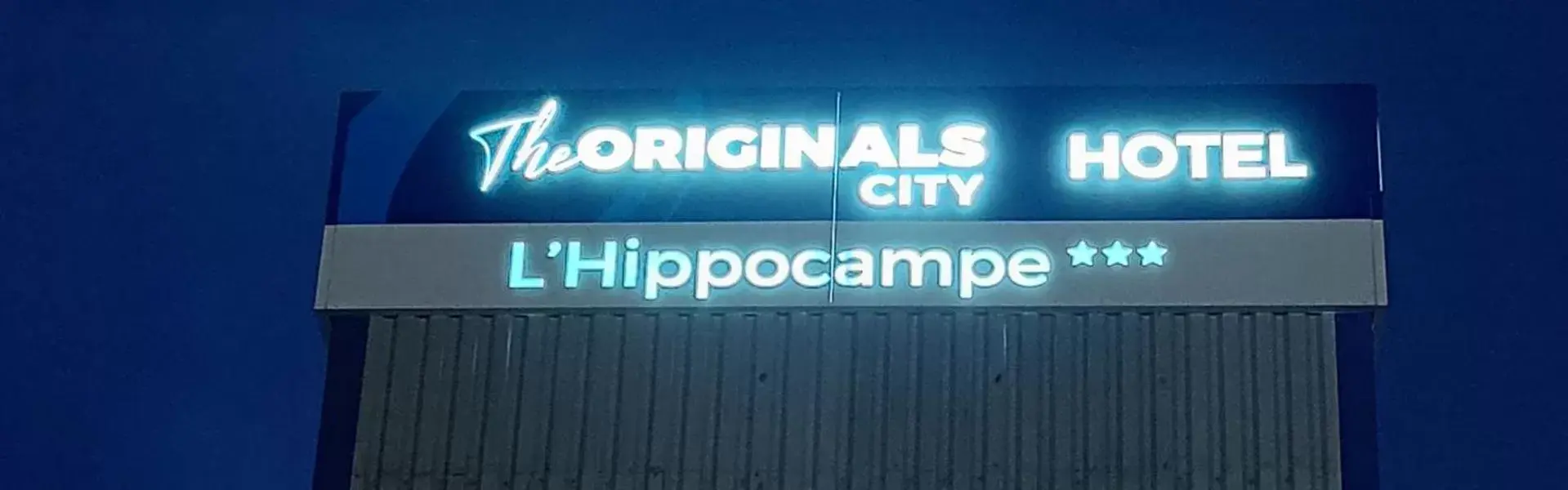 Property logo or sign in The Originals City, Hôtel L'Hippocampe, Sète Balaruc-le-Vieux