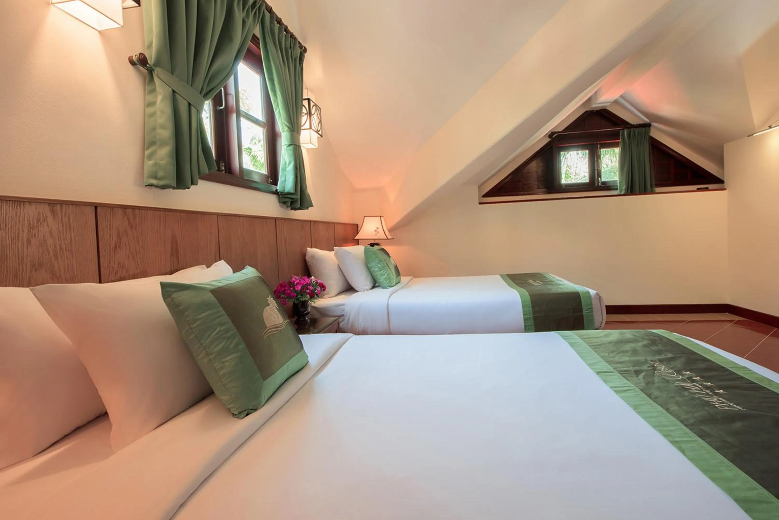 Bed in Phu Hai Beach Resort & Spa Phan Thiet