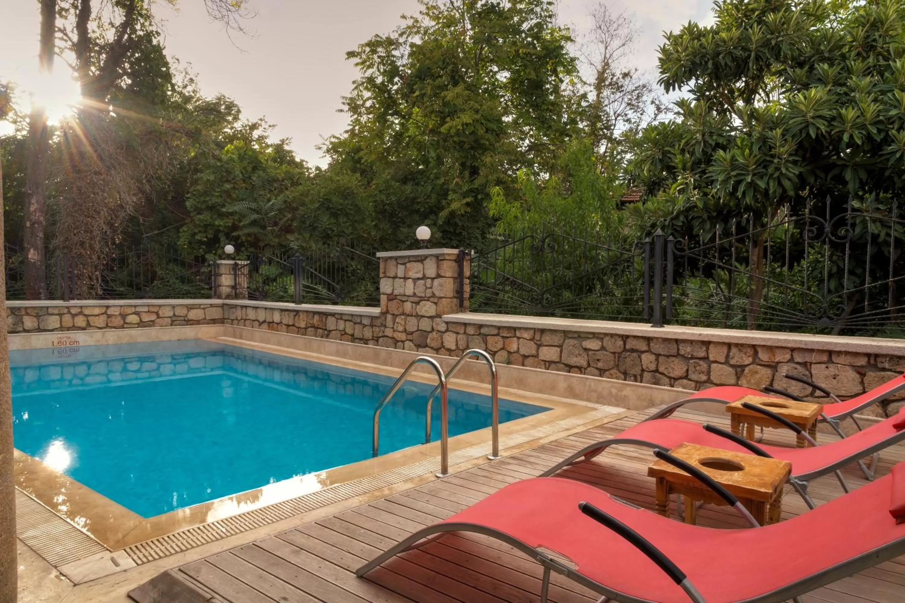 Swimming pool in Kosa boutique hotel