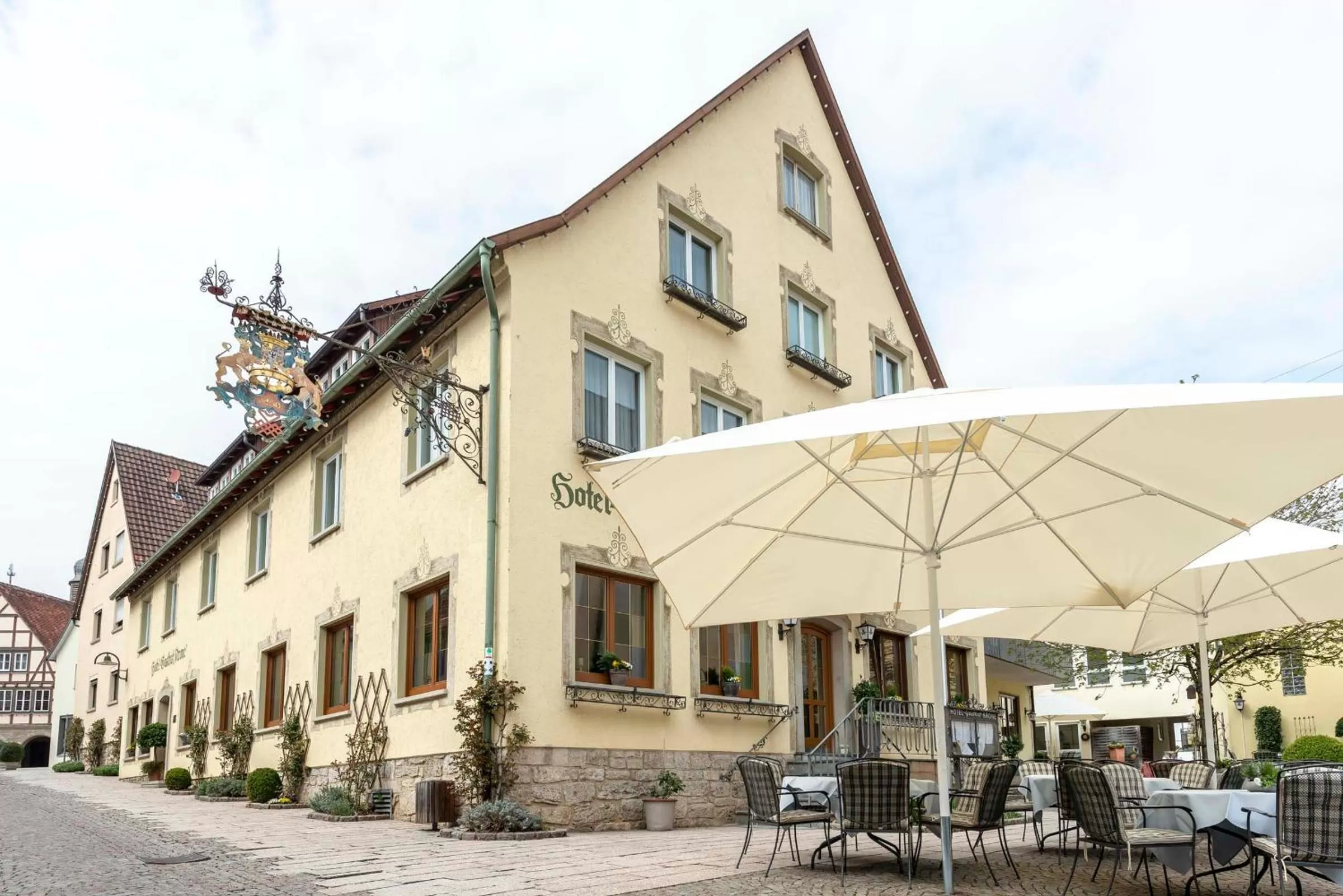 Property building in Hotel Gasthof Krone
