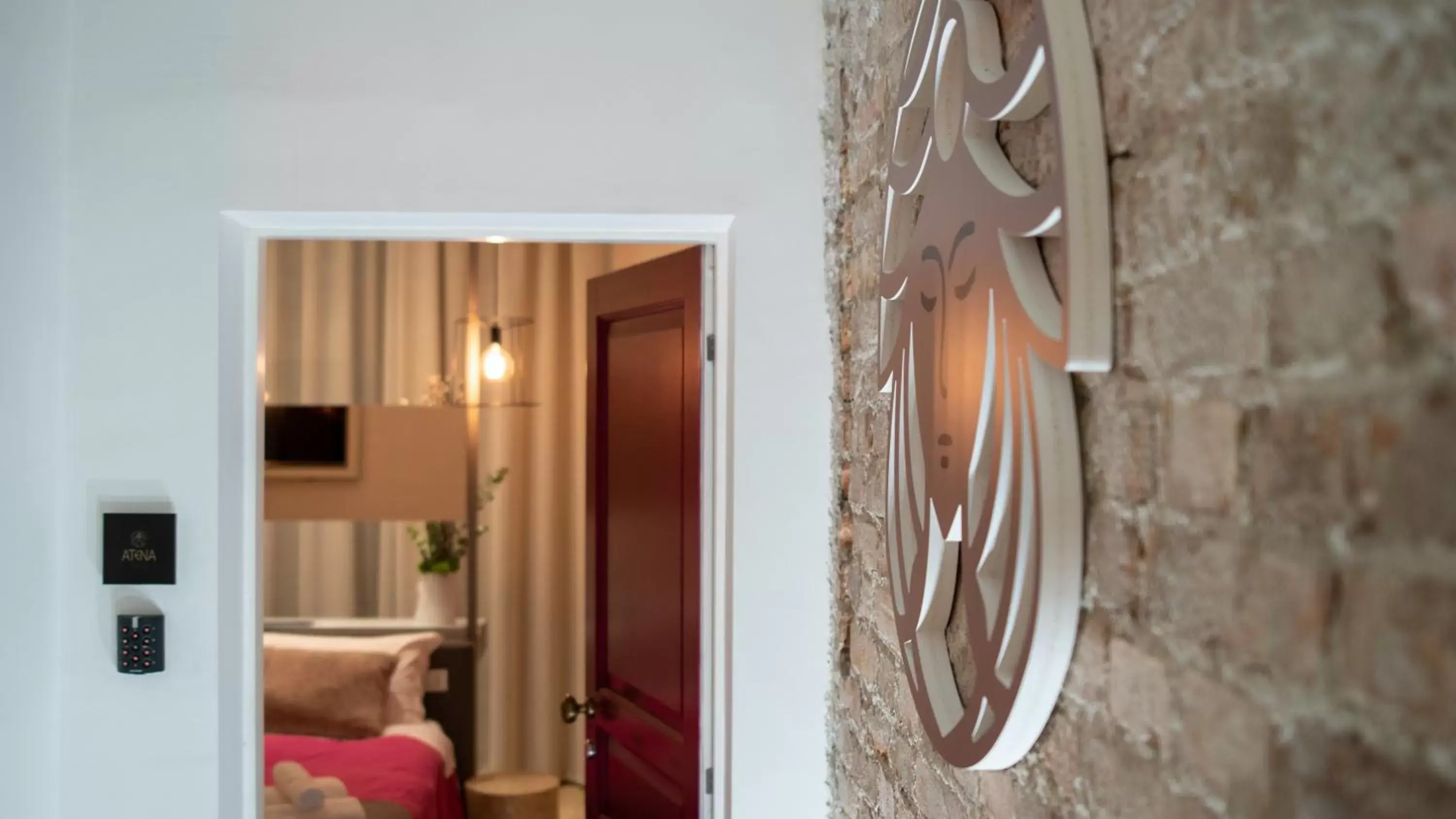 Decorative detail, Bathroom in XENIA LUXURY ROOMS