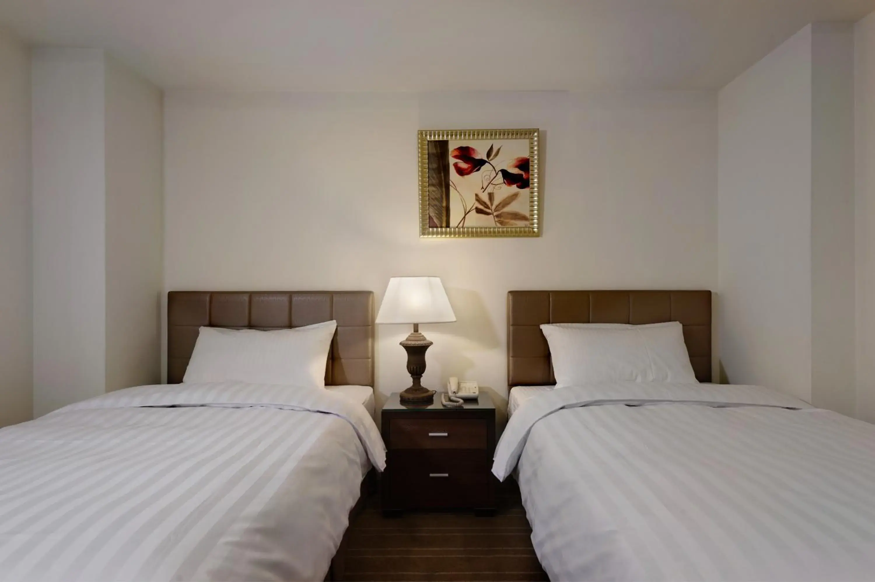 Bed in Neijiang Hotel