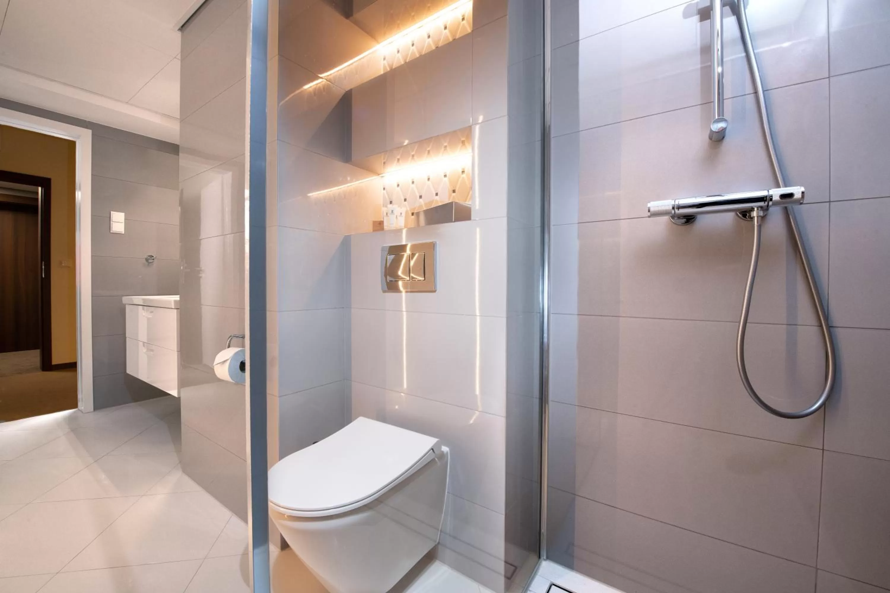 Bathroom in Xerion Hotel