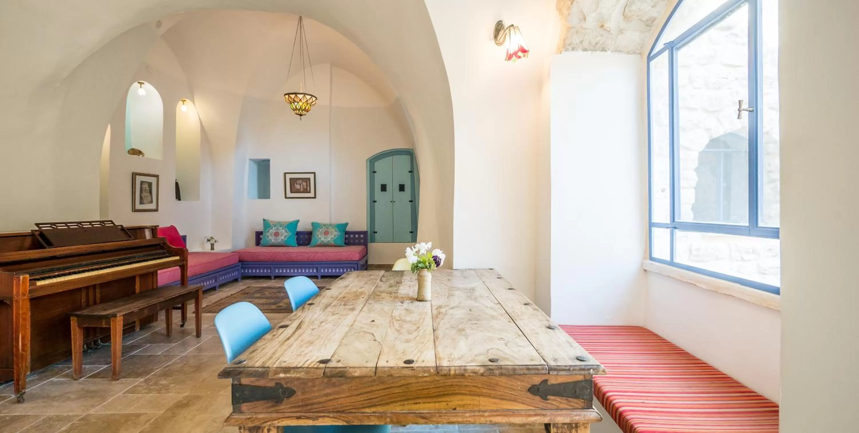 Dining area in The Way Inn - Boutique Suites