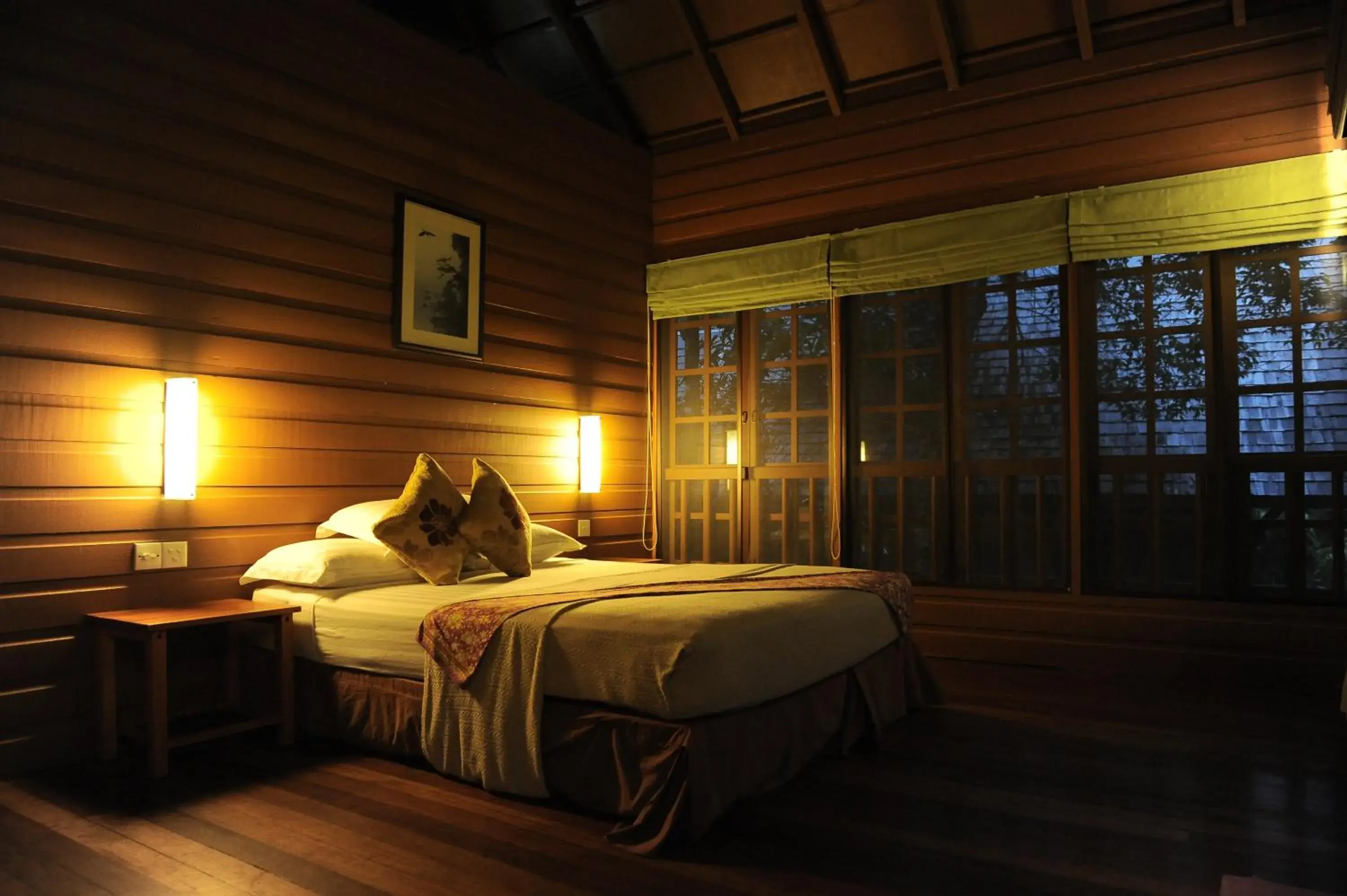 Shower, Bed in Permai Rainforest Resort