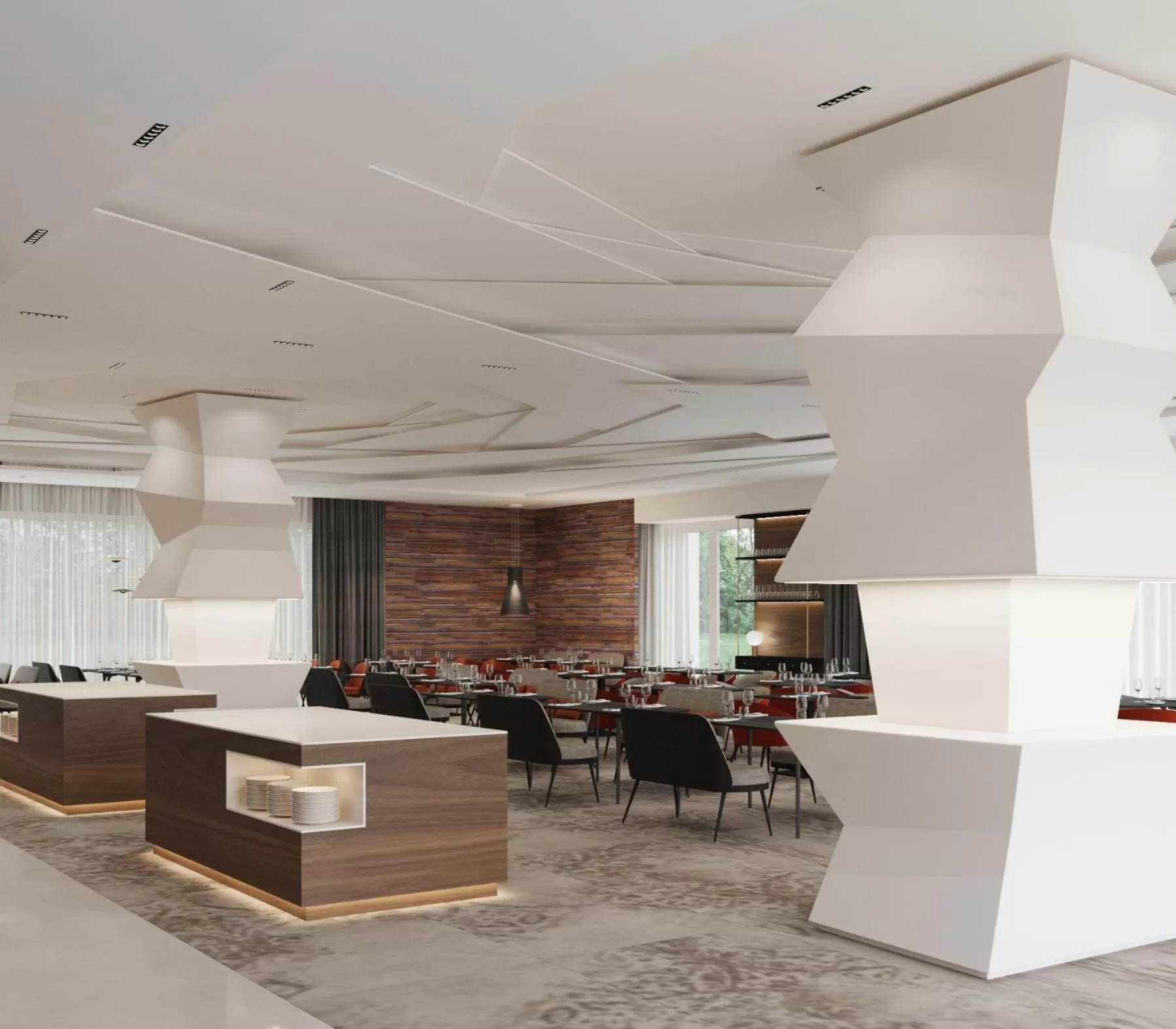 Restaurant/places to eat in Novotel Convention And Spa