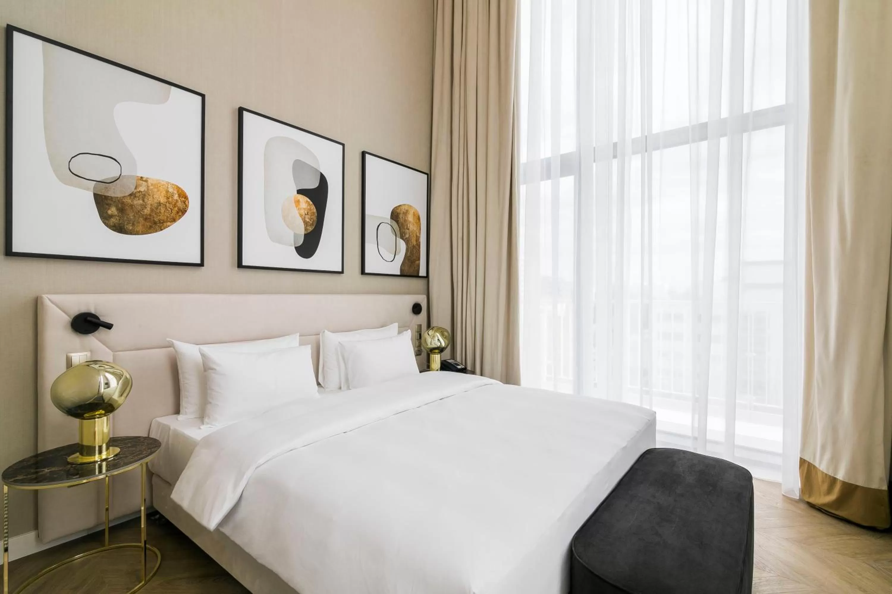 Photo of the whole room, Bed in Radisson Blu Hotel Sopot