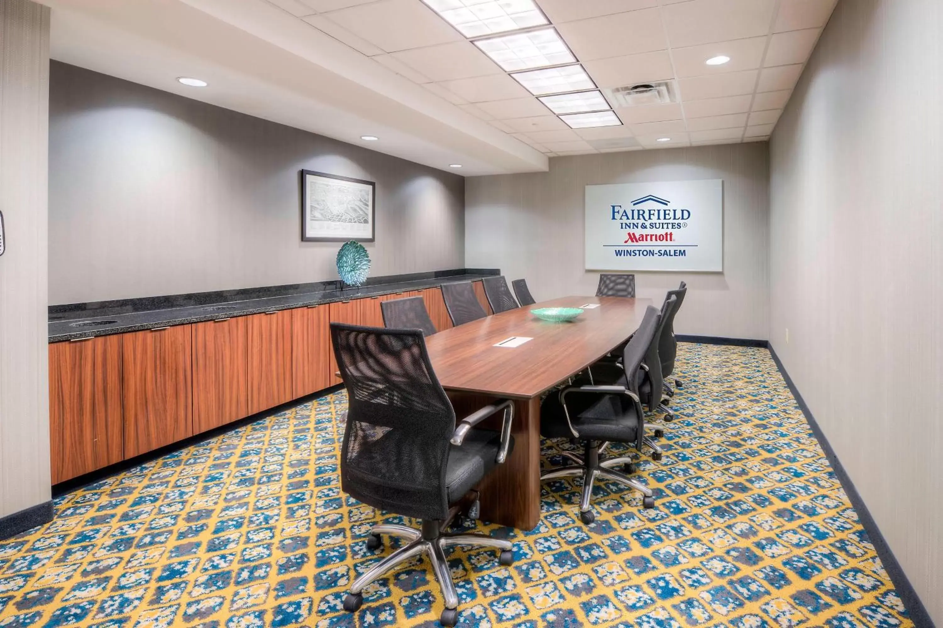 Meeting/conference room in Fairfield Inn & Suites by Marriott Winston-Salem Downtown