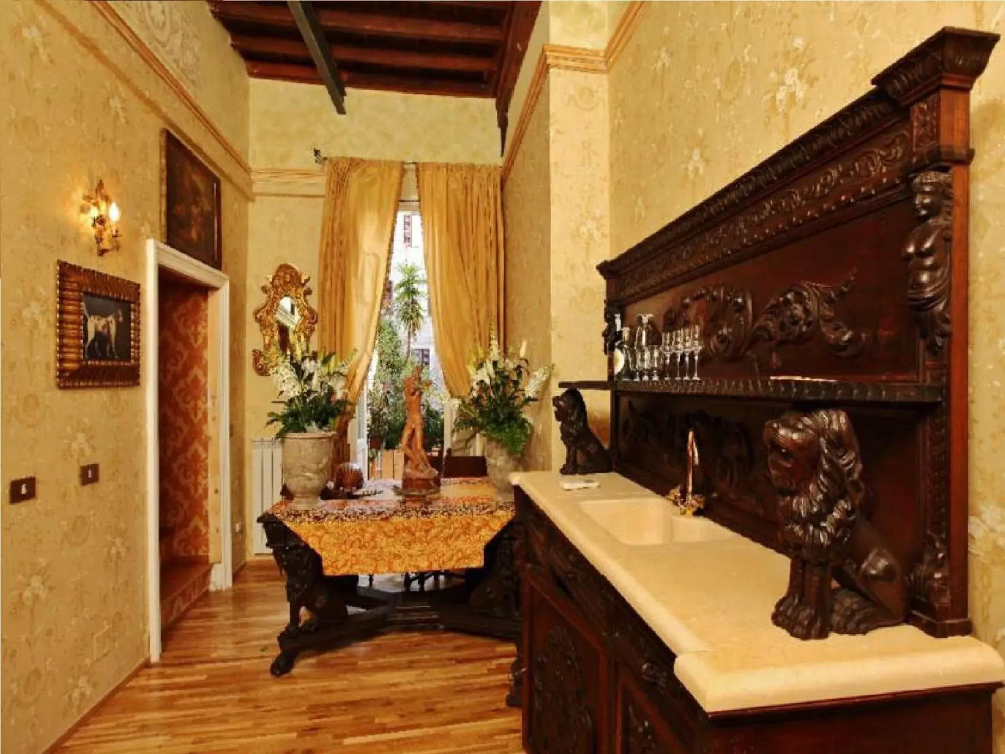 Lobby or reception, Dining Area in Antica Dimora dell'Orso