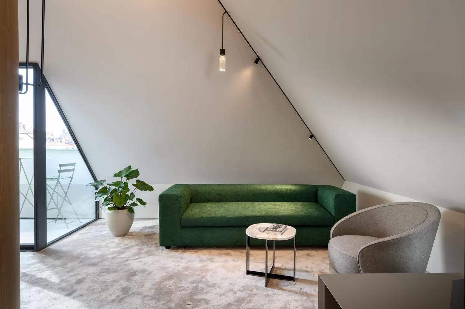 Balcony/Terrace in Zlata Ladjica Boutique Hotel